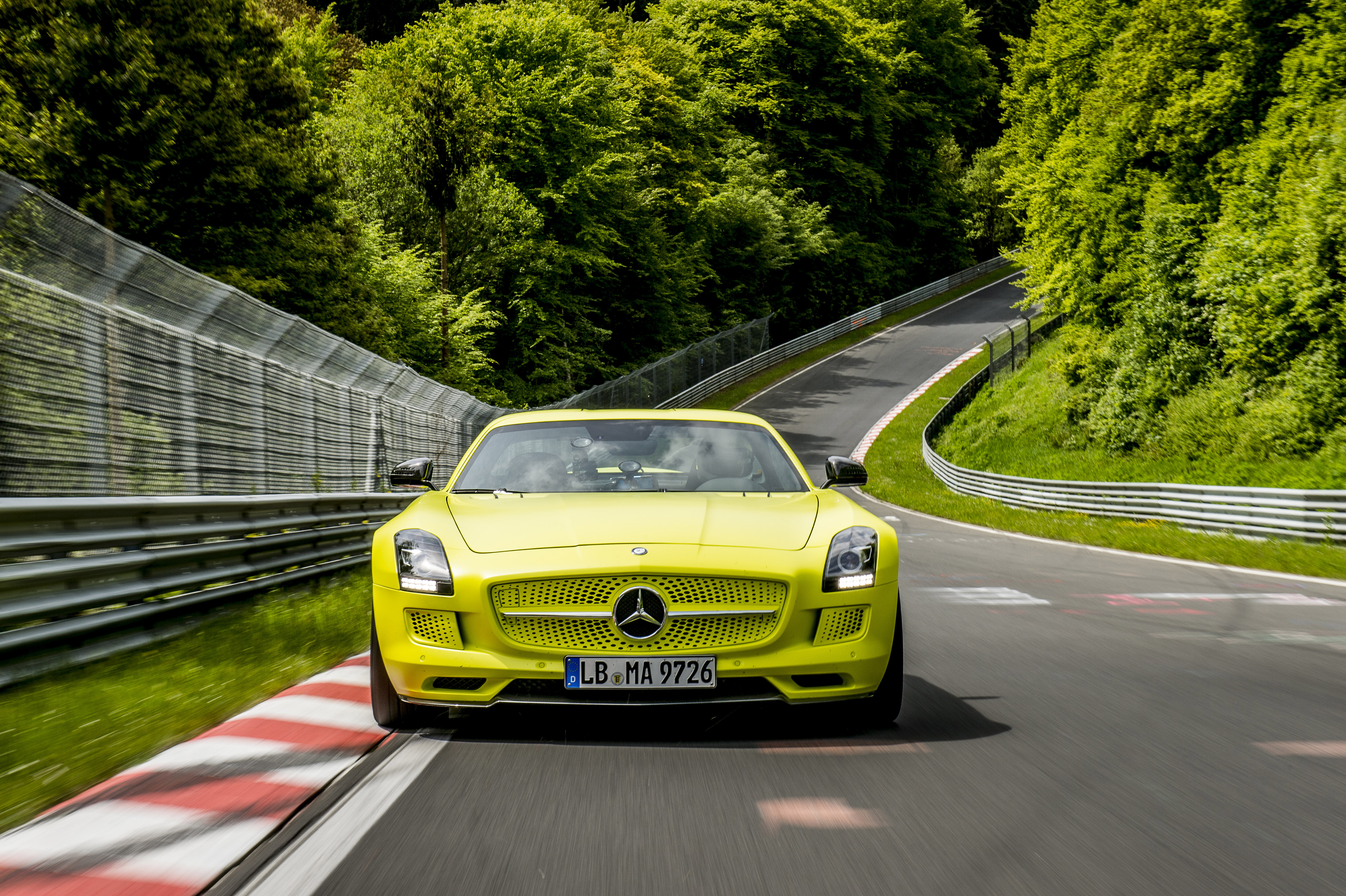 Mercedes-Benz SLS AMG Coupe Electric Drive Production Car