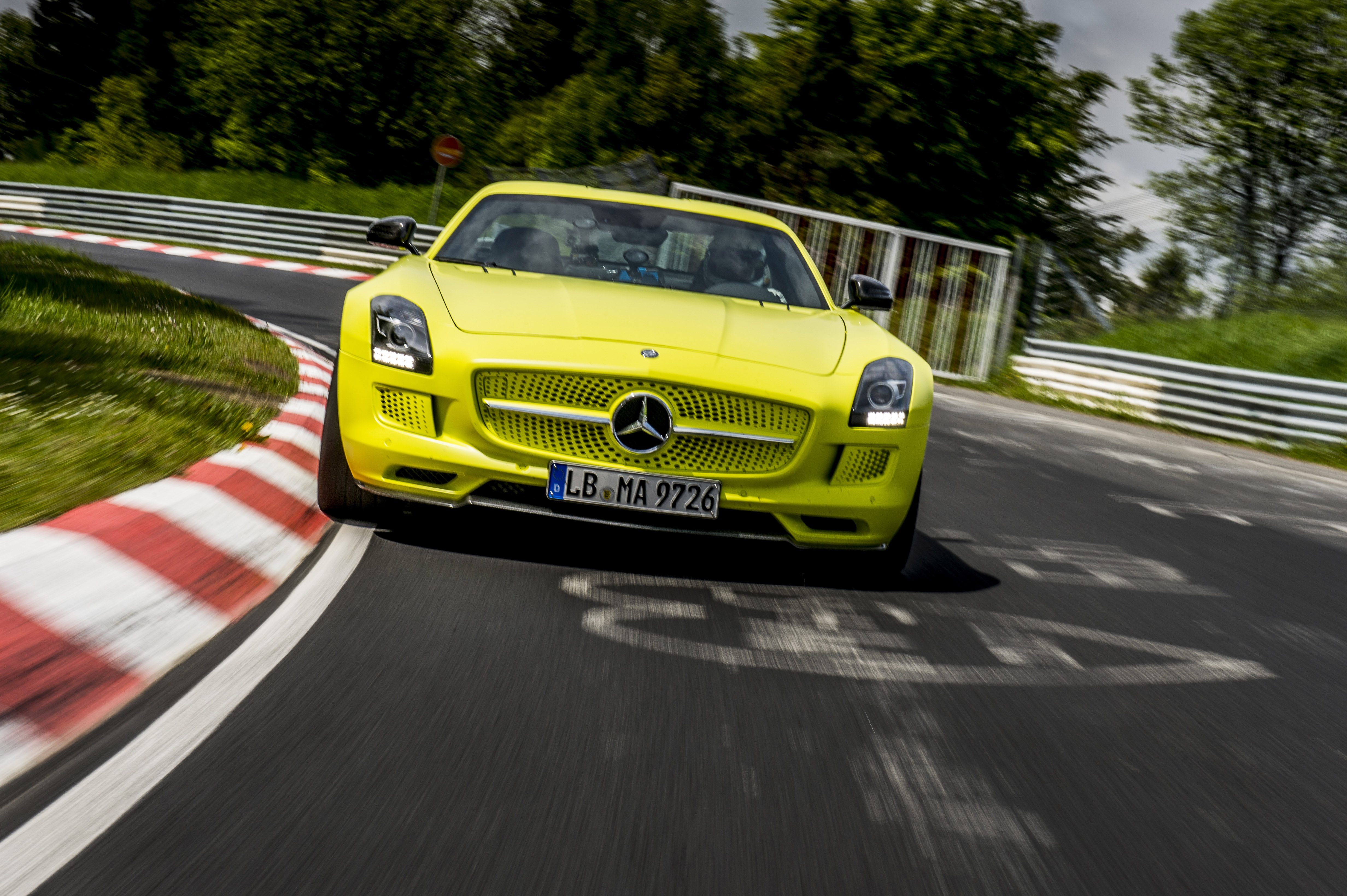 Mercedes-Benz SLS AMG Coupe Electric Drive Production Car