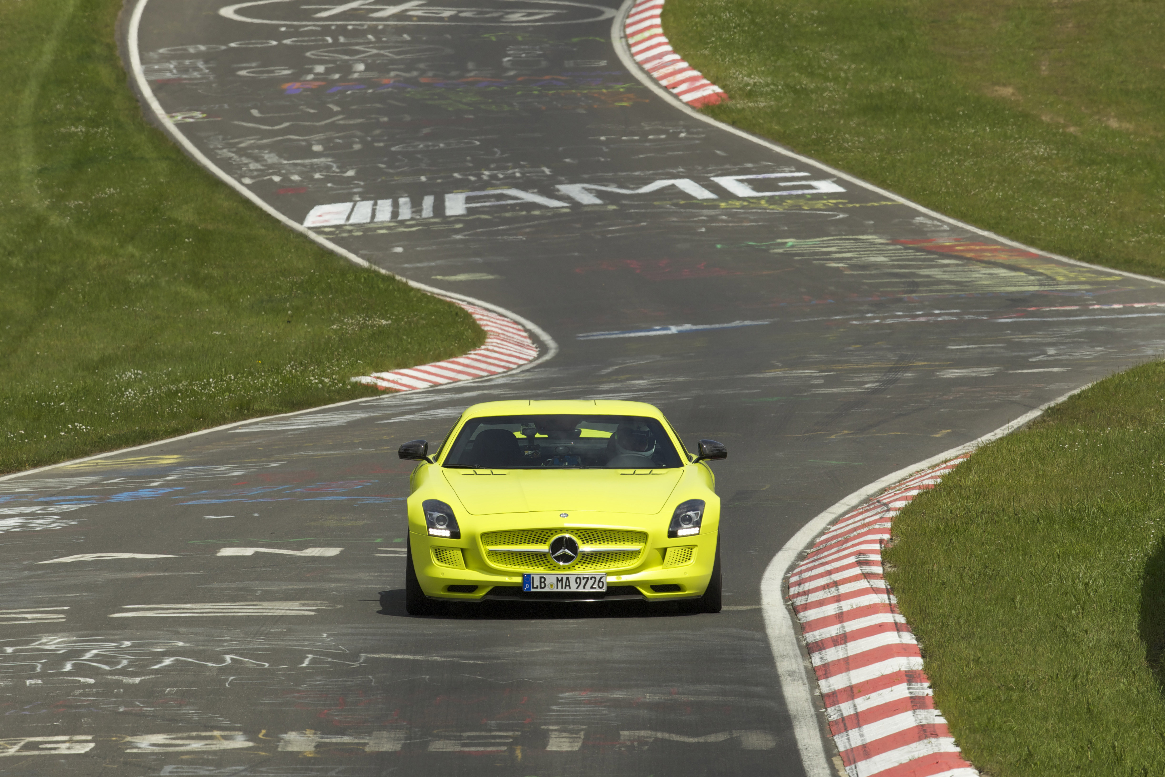 Mercedes-Benz SLS AMG Coupe Electric Drive Production Car