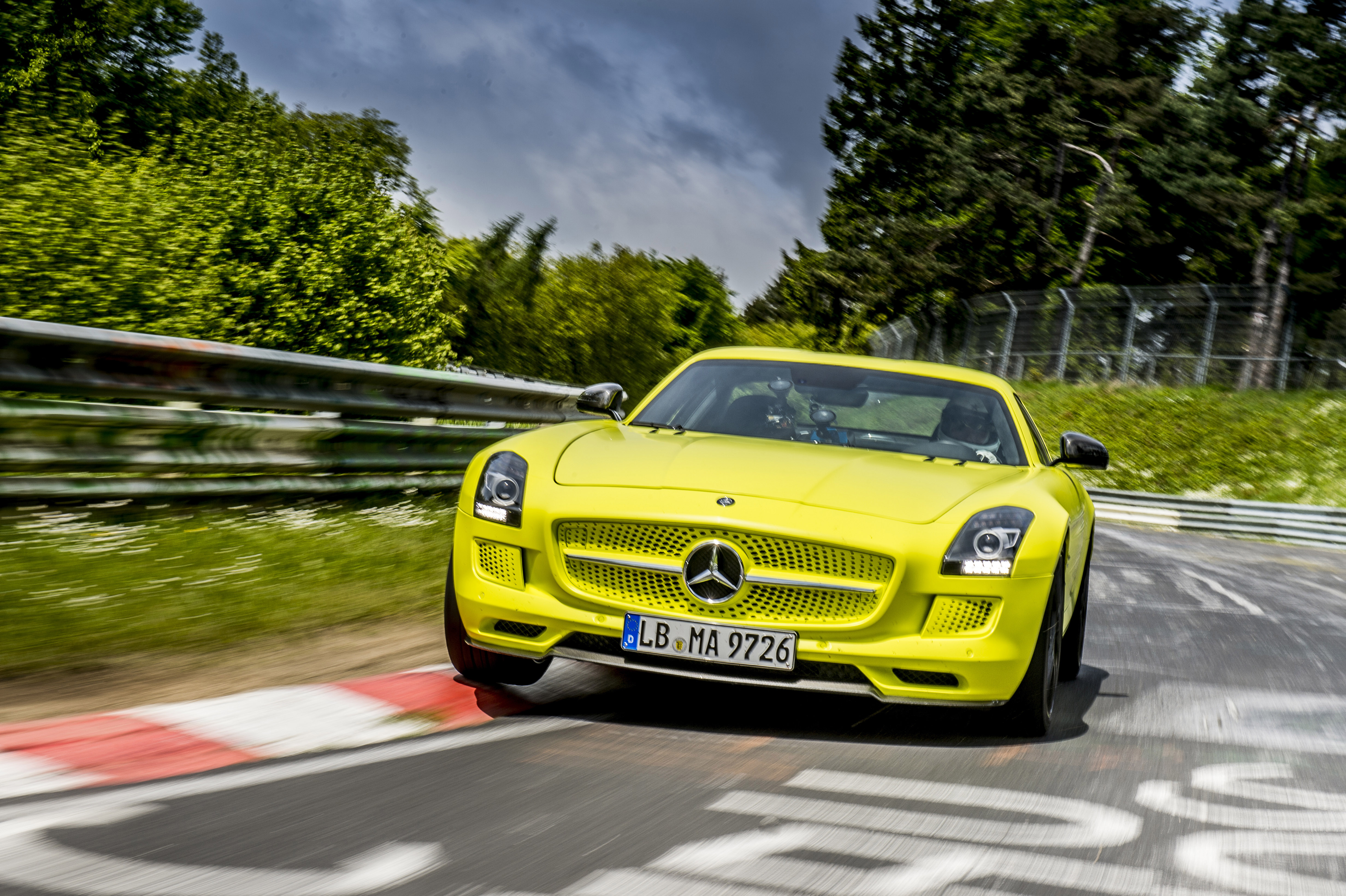 Mercedes-Benz SLS AMG Coupe Electric Drive Production Car