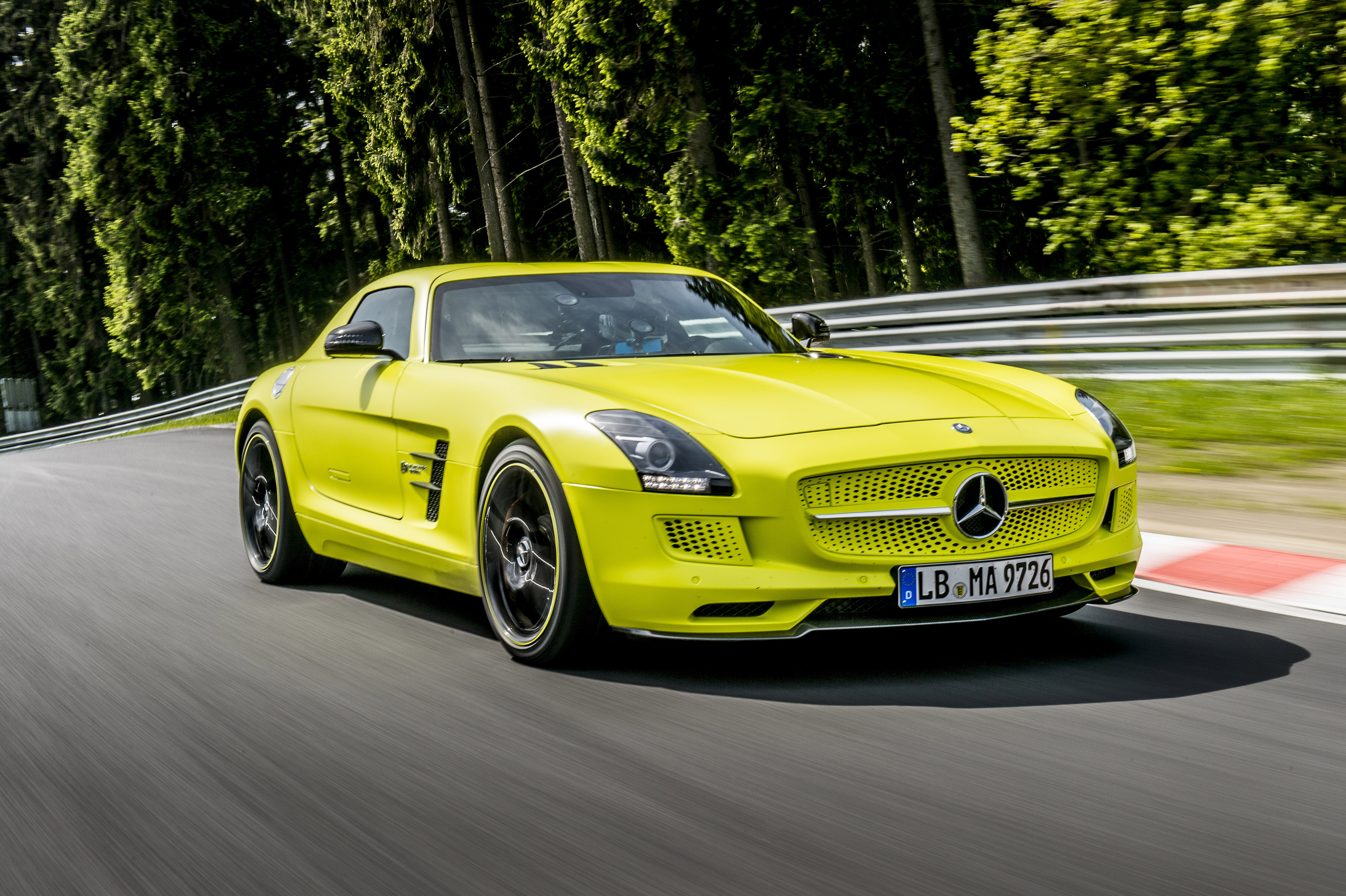 Mercedes-Benz SLS AMG Coupe Electric Drive Production Car