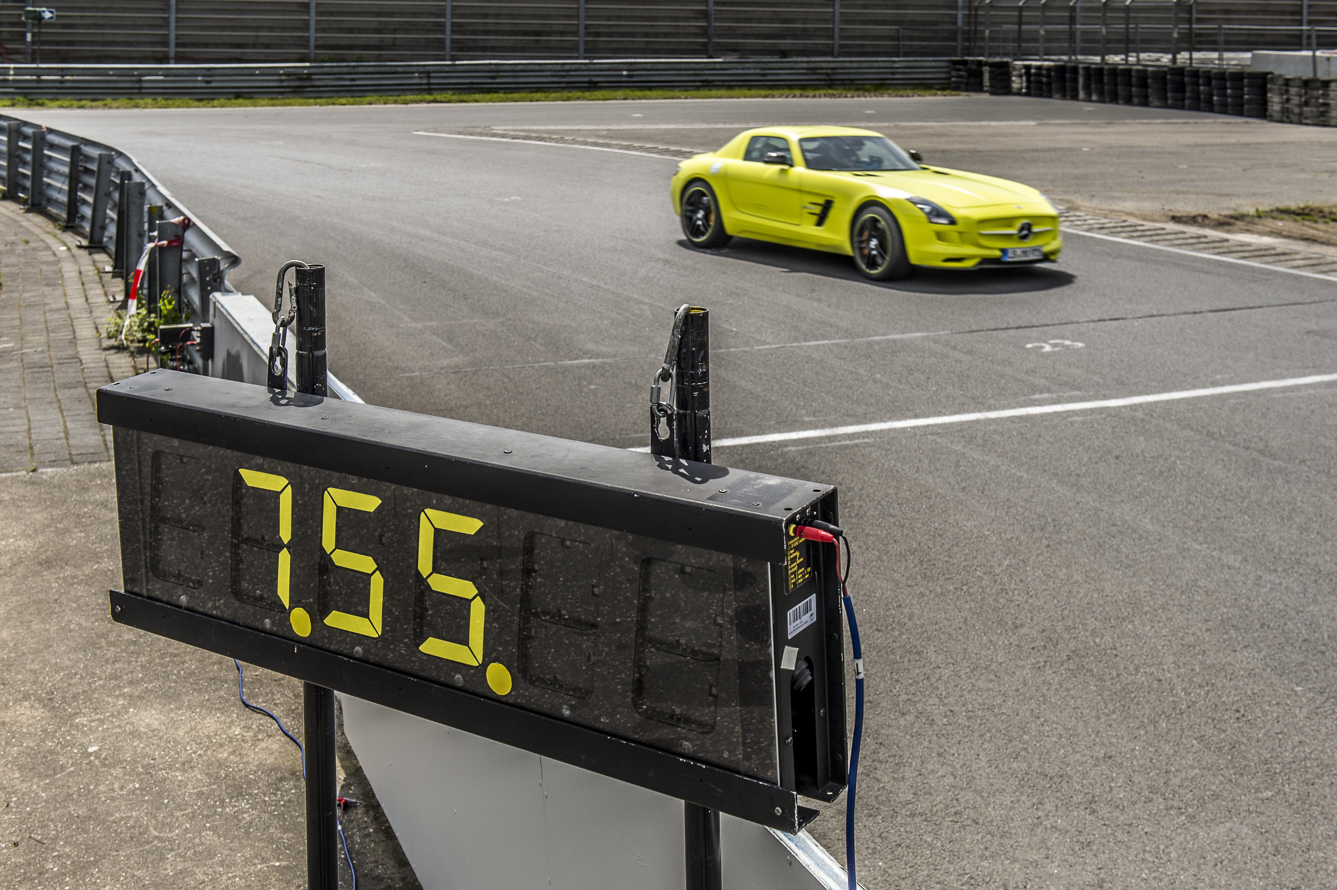 Mercedes-Benz SLS AMG Coupe Electric Drive Production Car