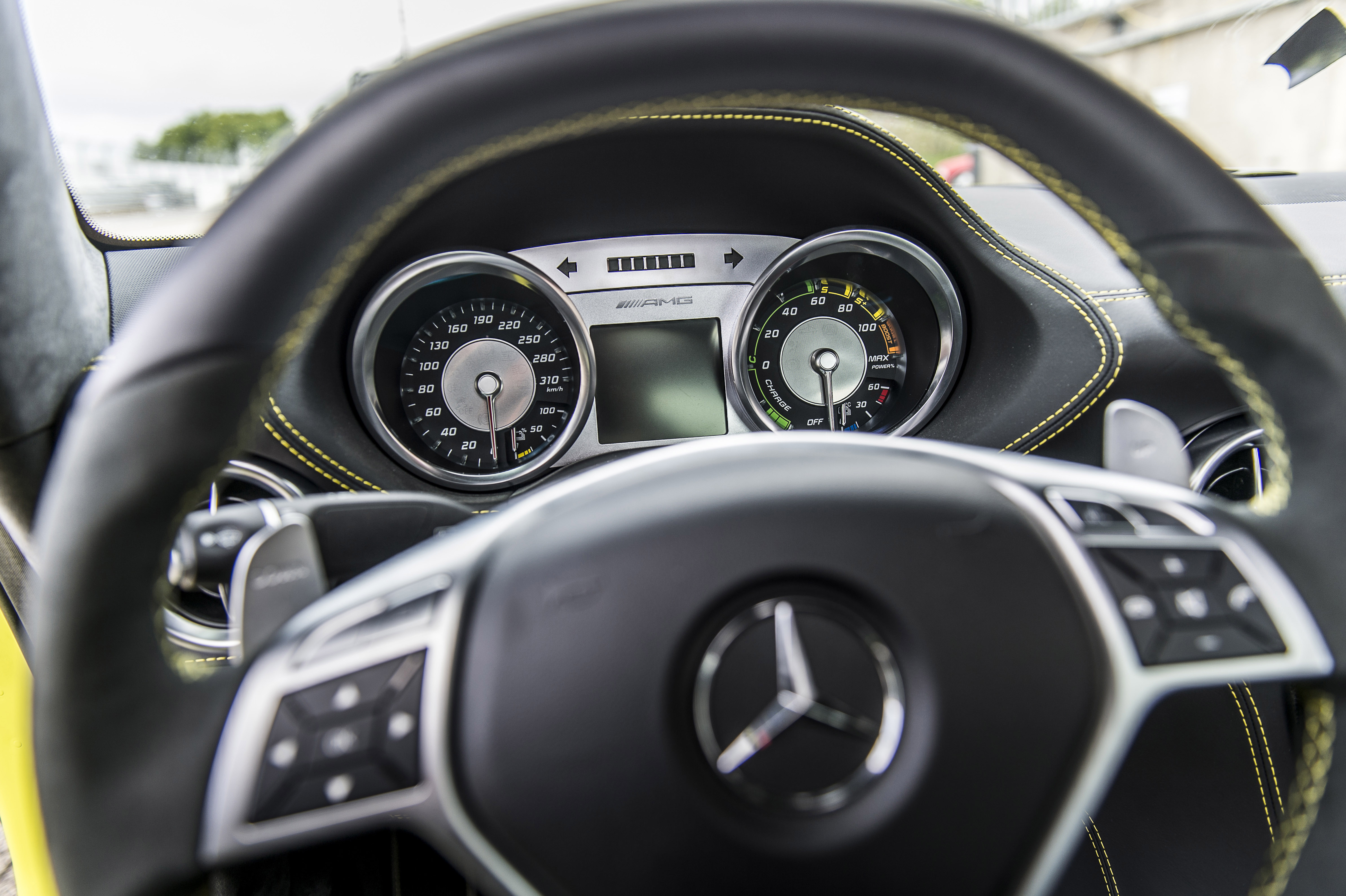 Mercedes-Benz SLS AMG Coupe Electric Drive Production Car