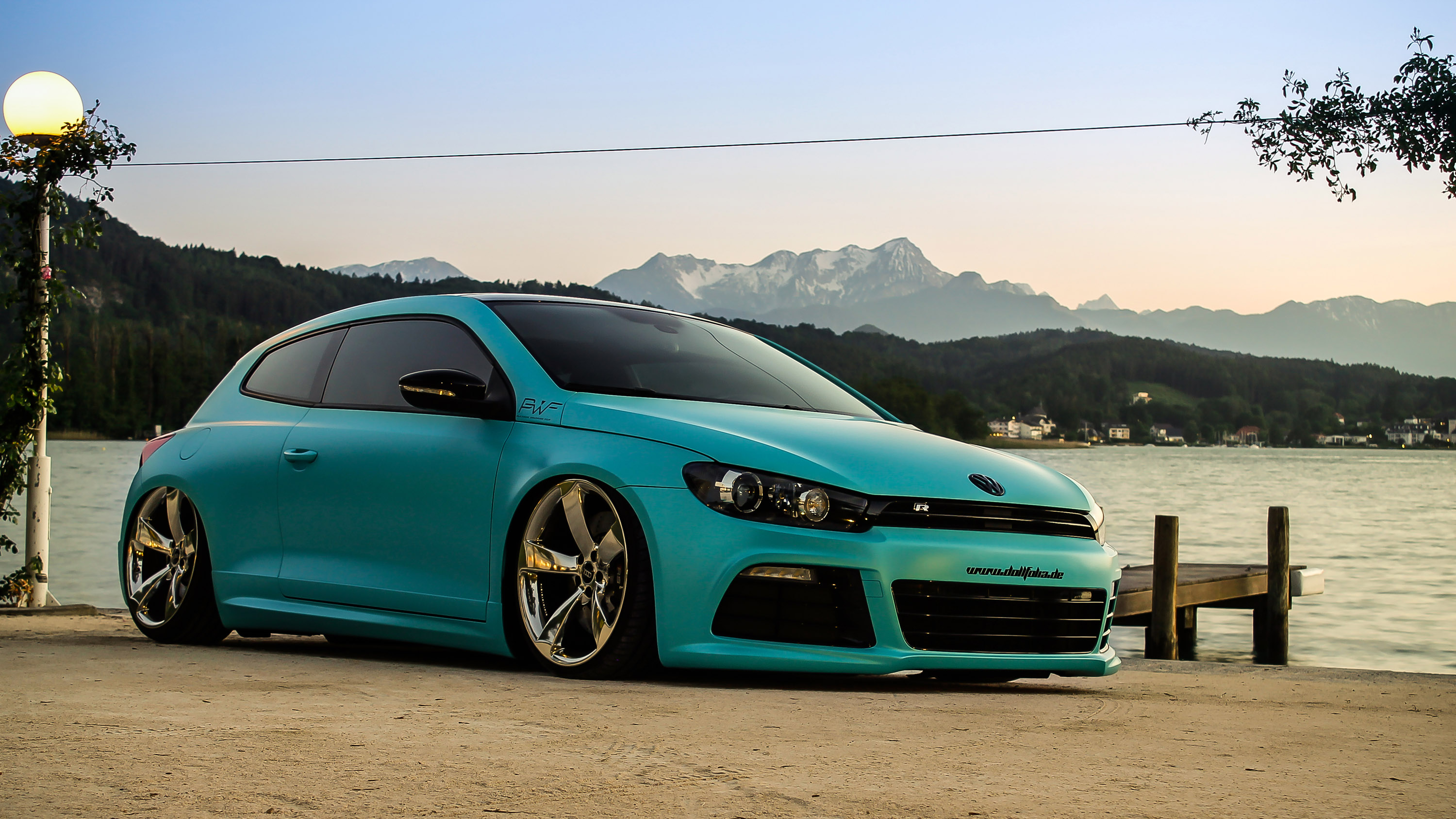 Volkswagen Scirocco Matt Caribbean Metallic