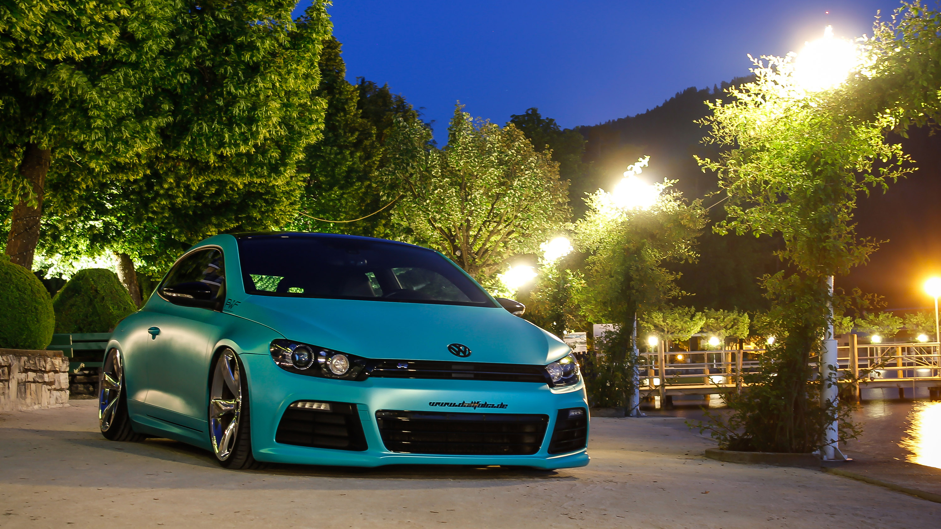 Volkswagen Scirocco Matt Caribbean Metallic