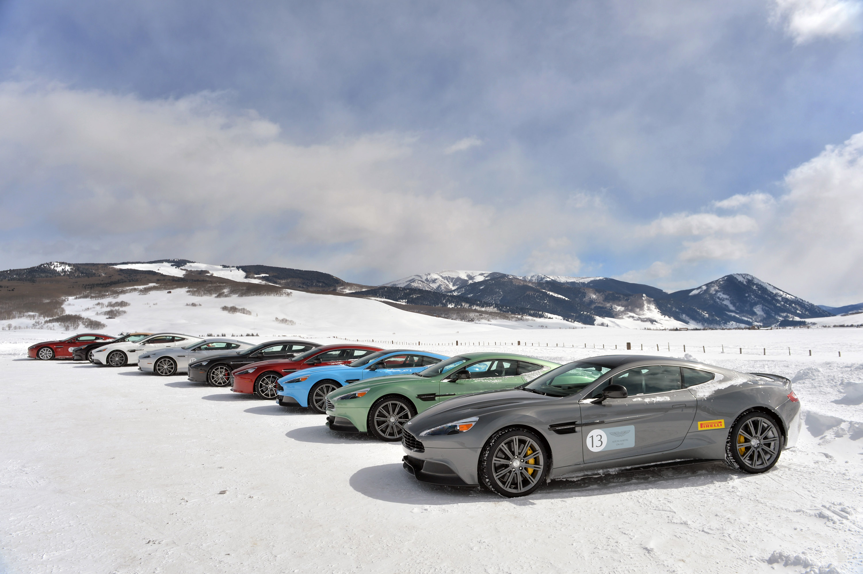 Aston Martin On Ice