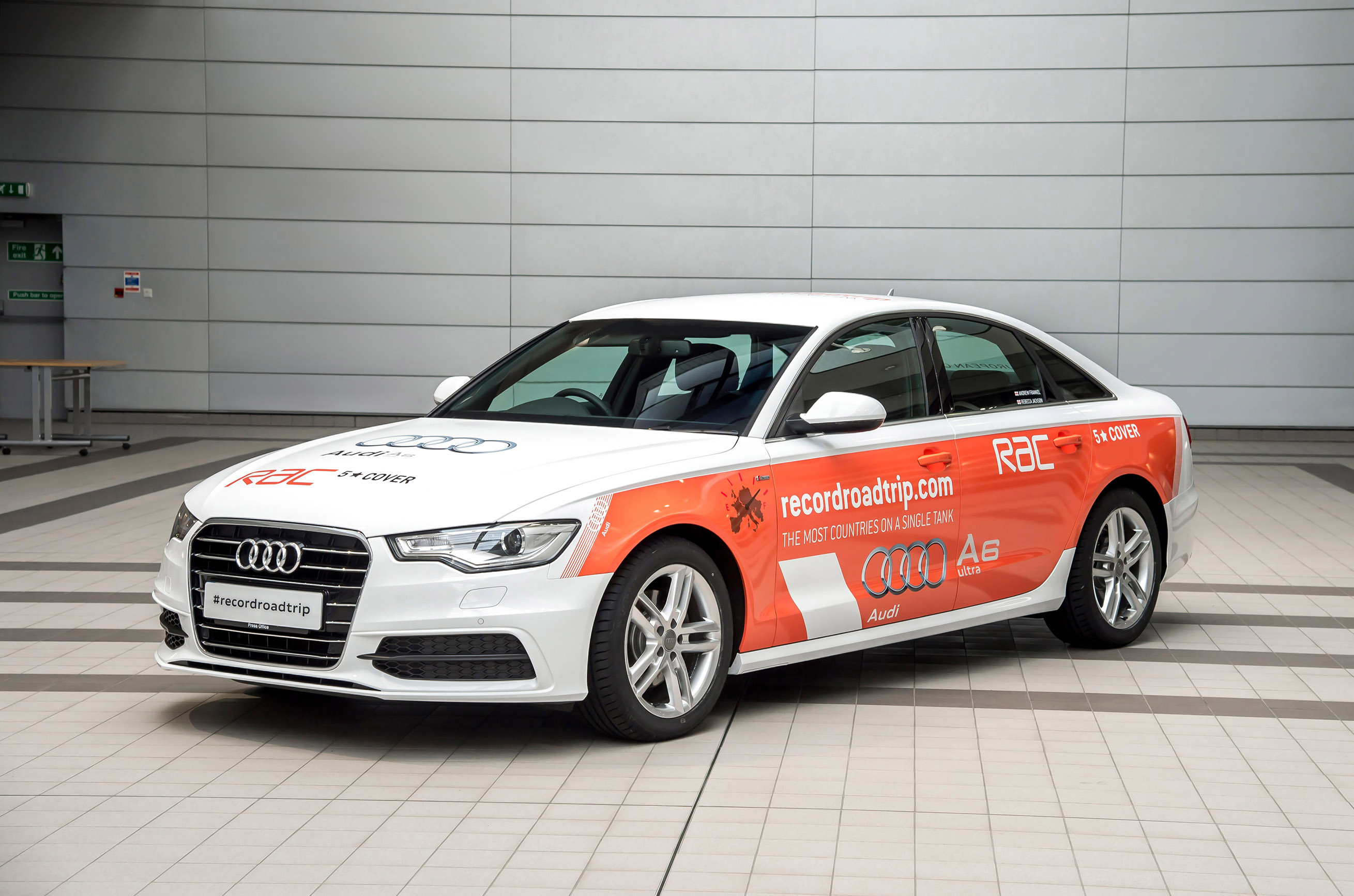 Audi A6 TDI Guinness World Record