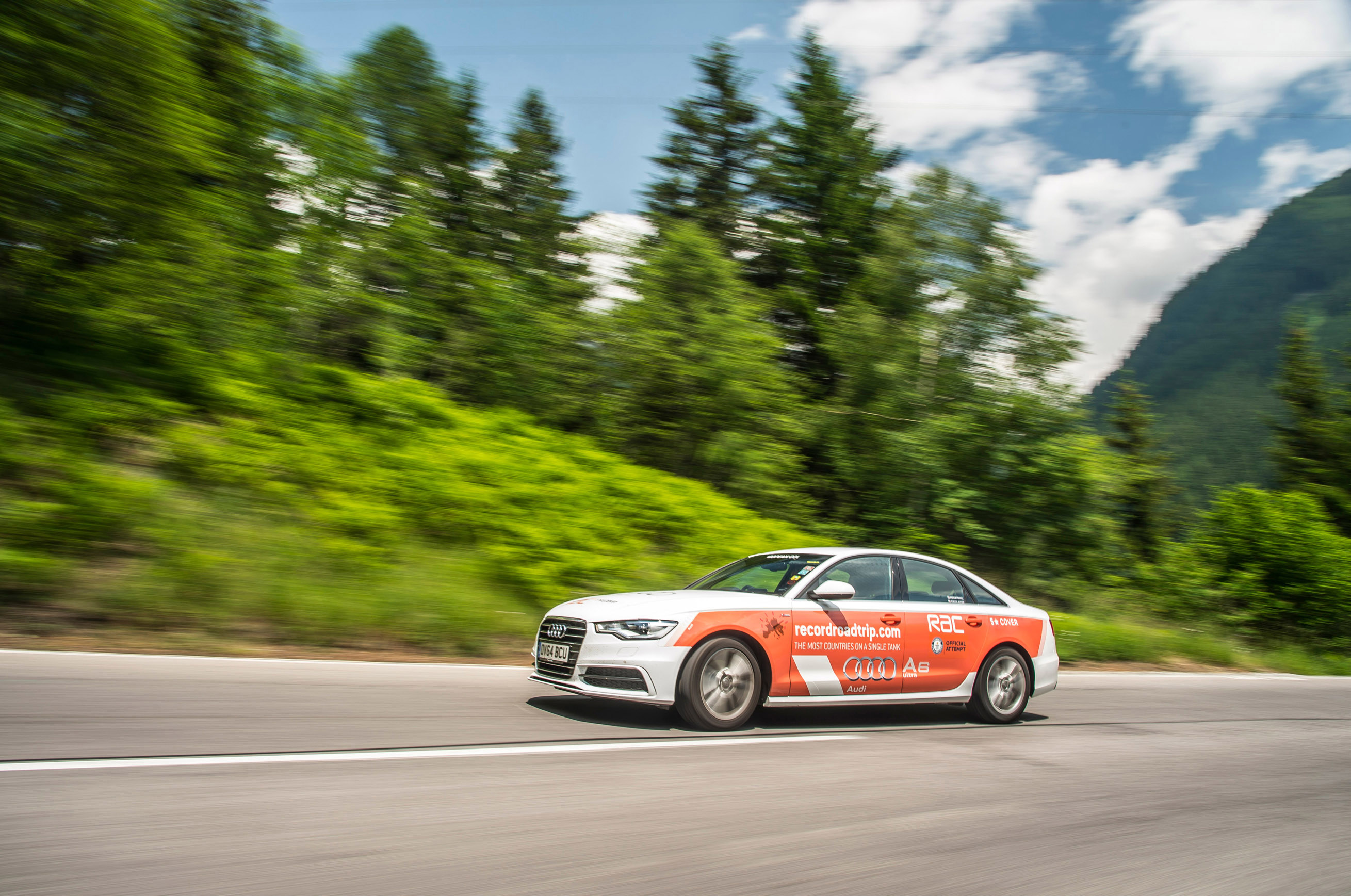 Audi A6 TDI Guinness World Record