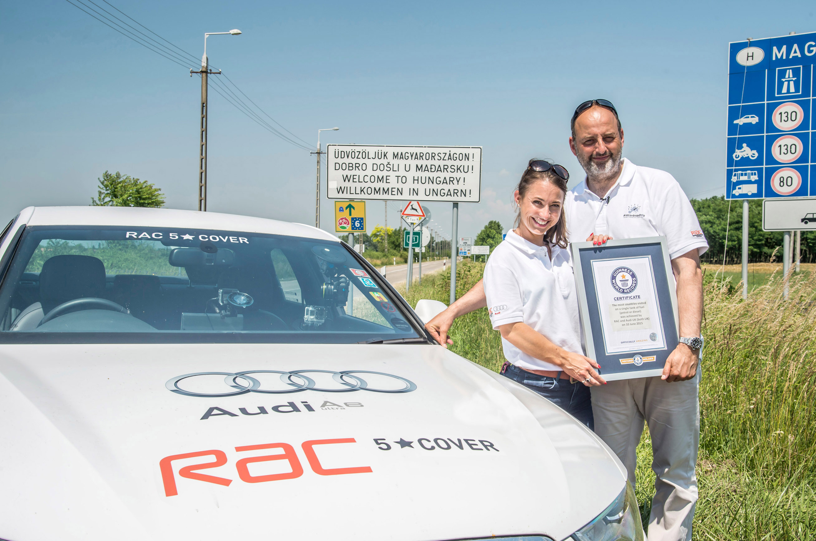 Audi A6 TDI Guinness World Record