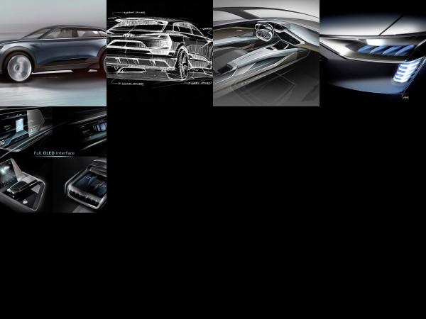 Audi e-tron quattro Concept Sketches (2015) - picture 1 of 5