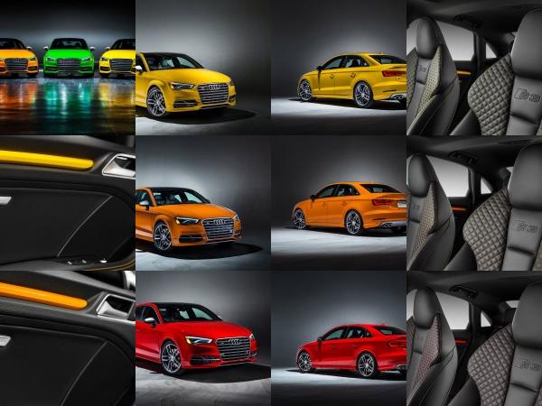 Audi S3 Exclusive Editions in Five Colors (2015) - picture 1 of 21