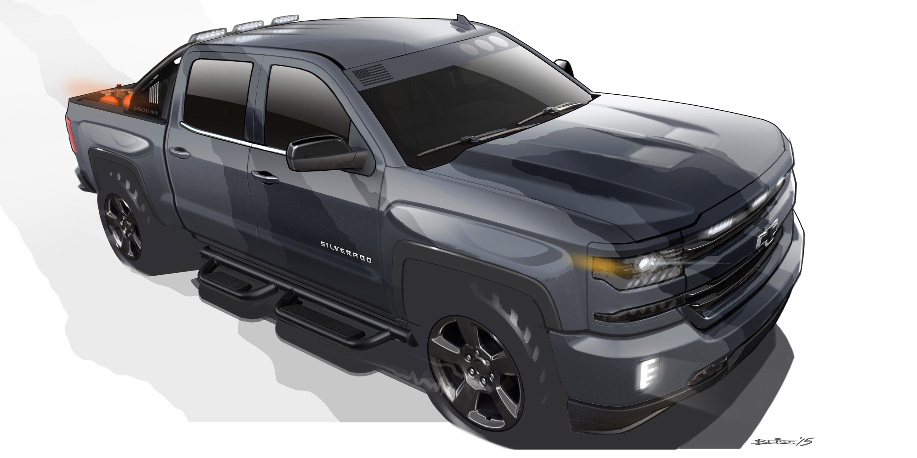 Chevrolet Silverado Special Ops Concept