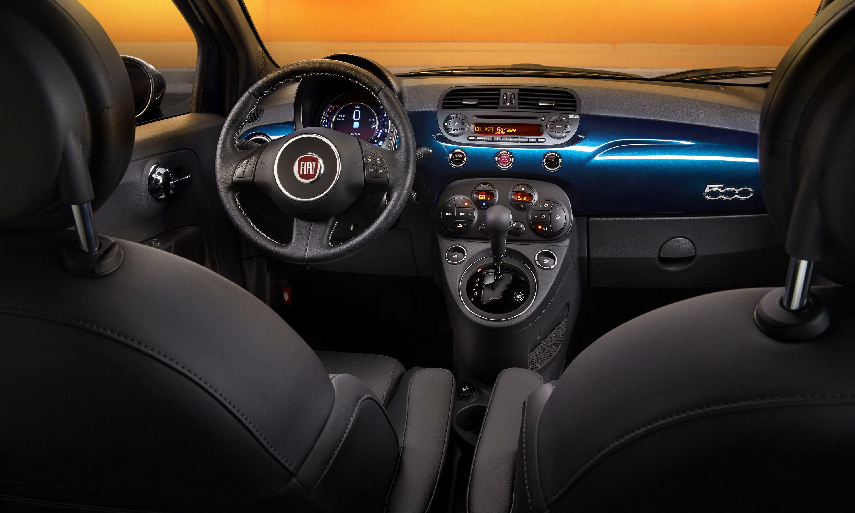 Fiat 500 Interior