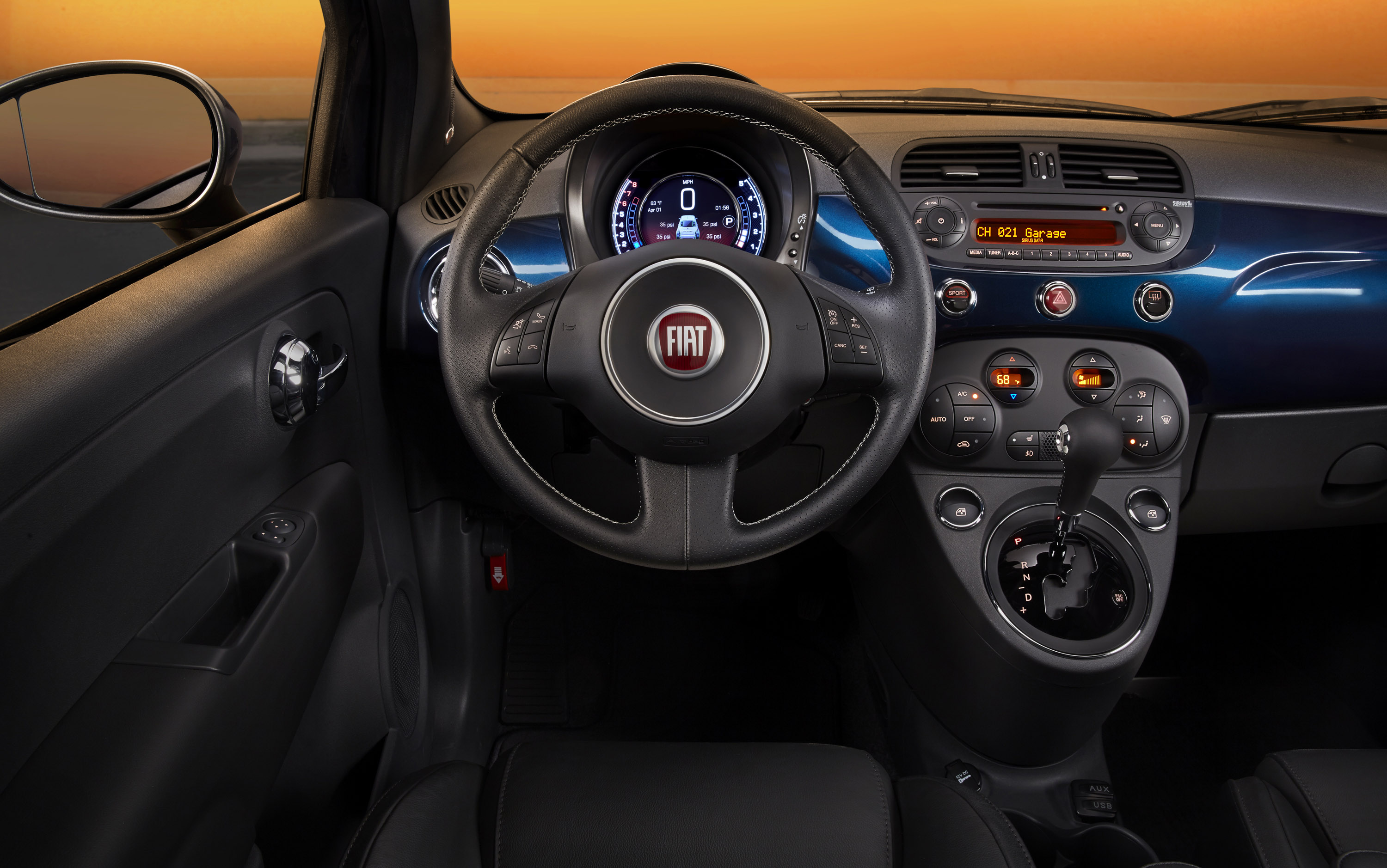 Fiat 500 Interior