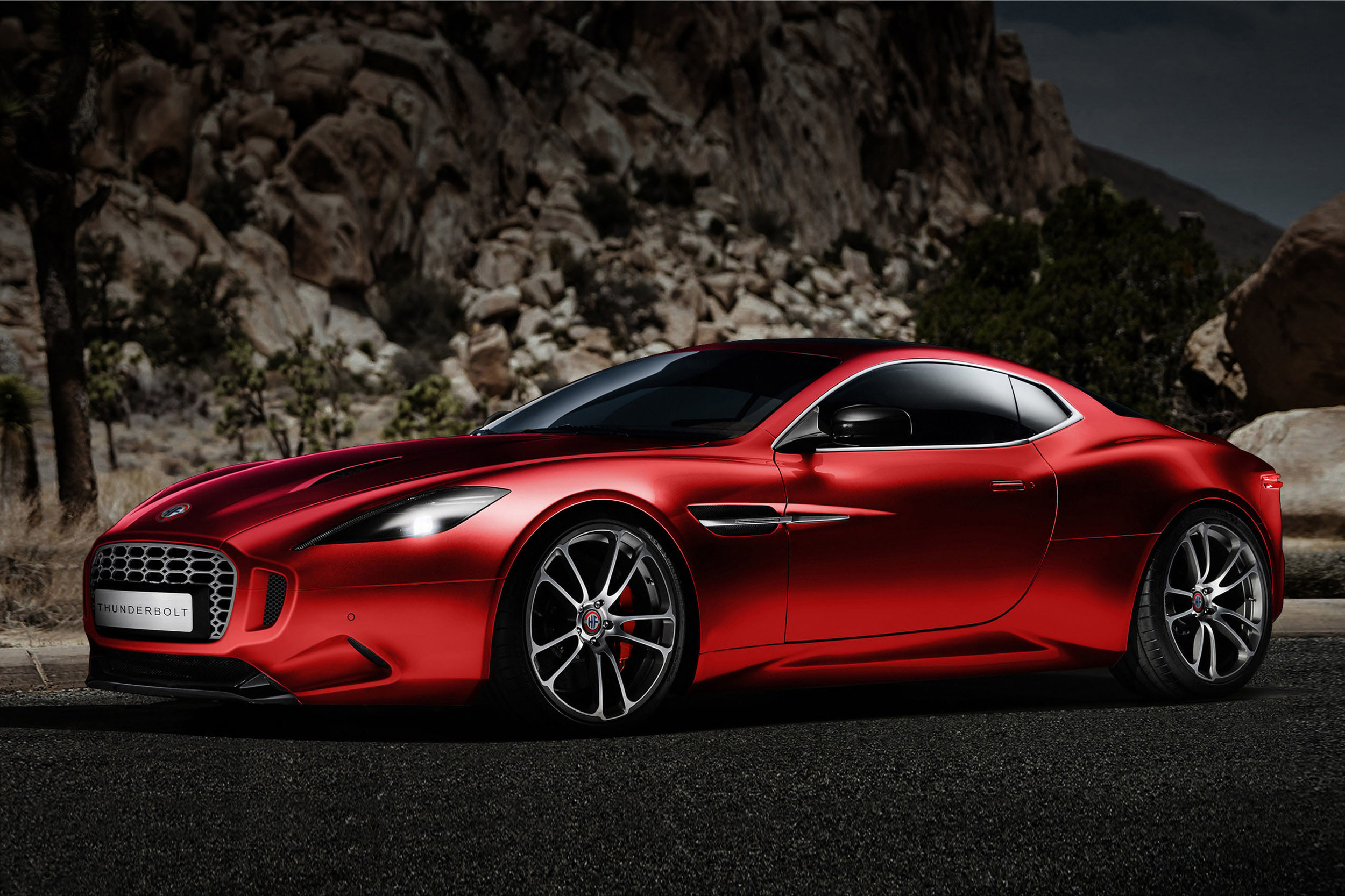 Fisker Aston Martin Vanquish Thunderbolt Concept