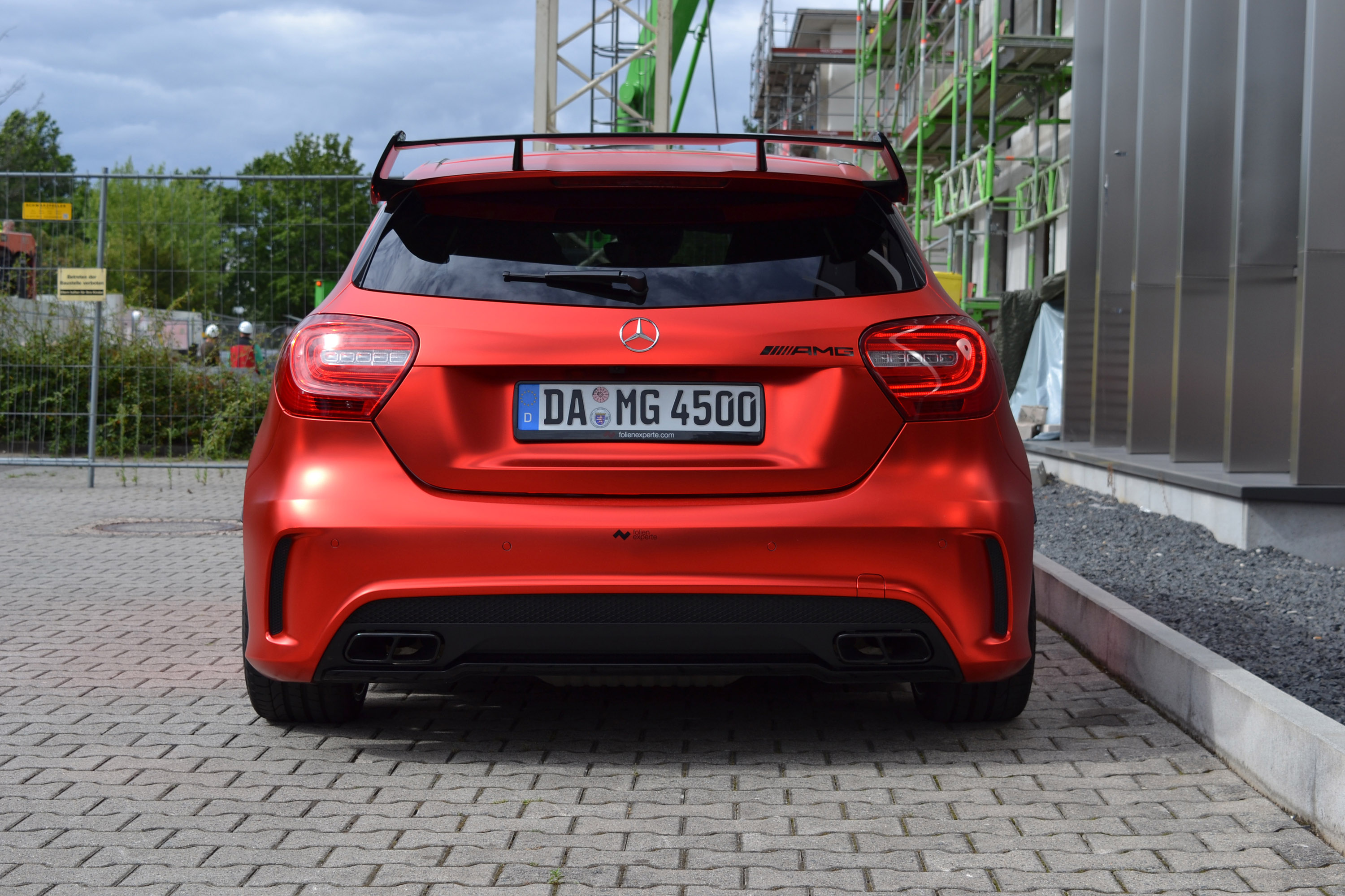 Folien Experte Mercedes-Benz A45 AMG