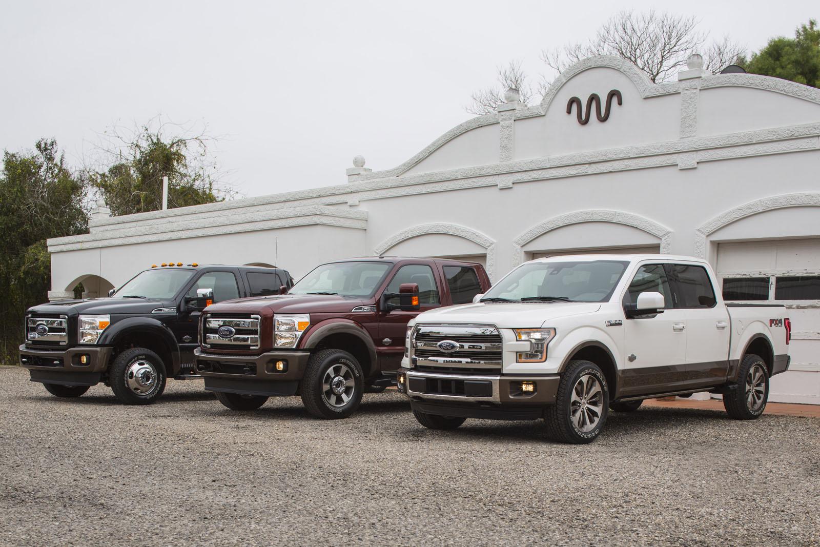 Ford King Ranch Lineup