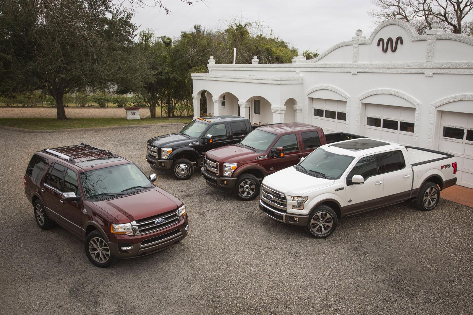 Ford King Ranch Lineup