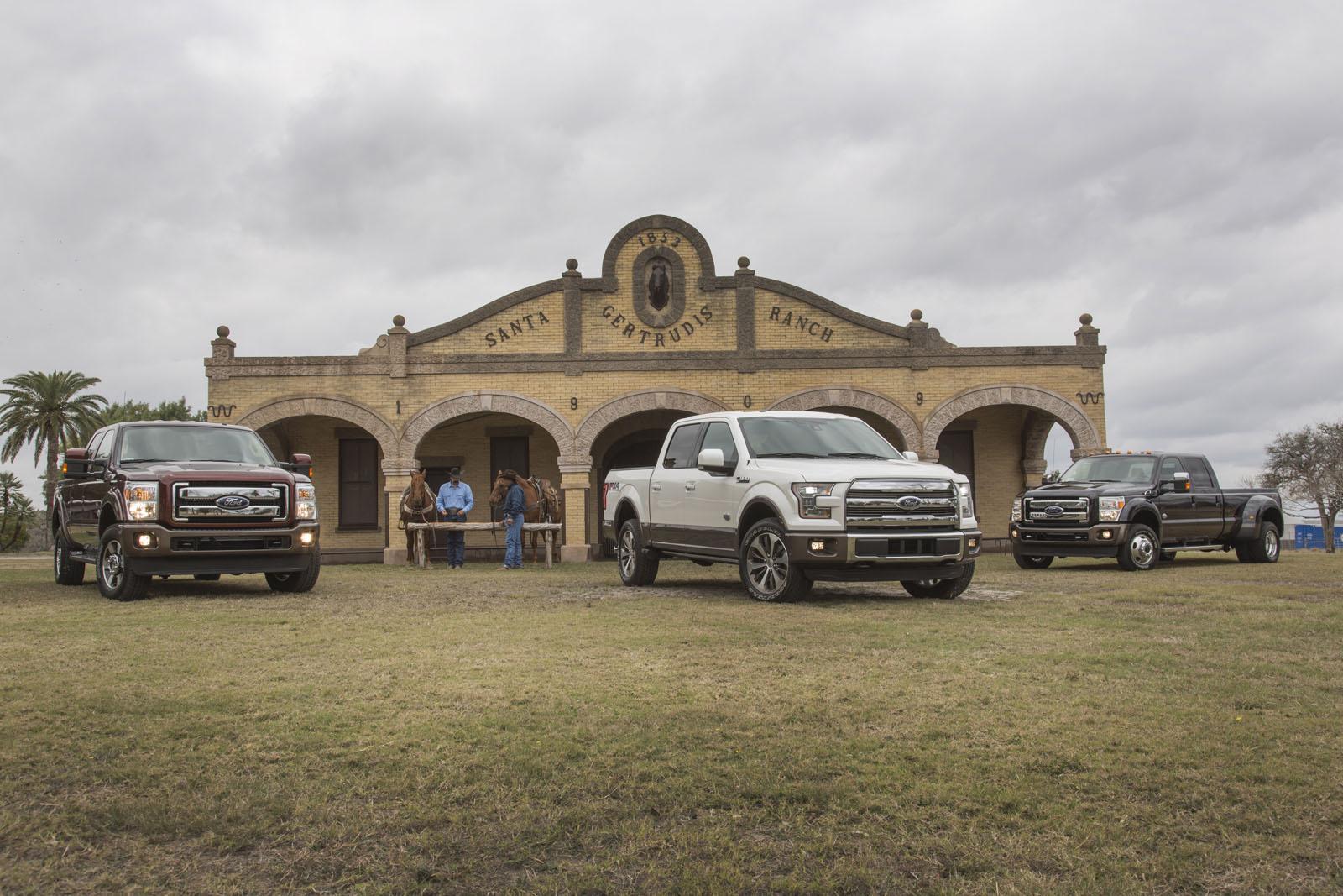 Ford King Ranch Lineup