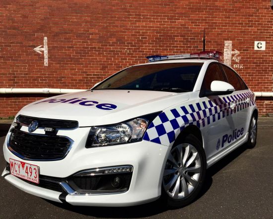 2015 Holden Cruze Victorian Police Vehicle