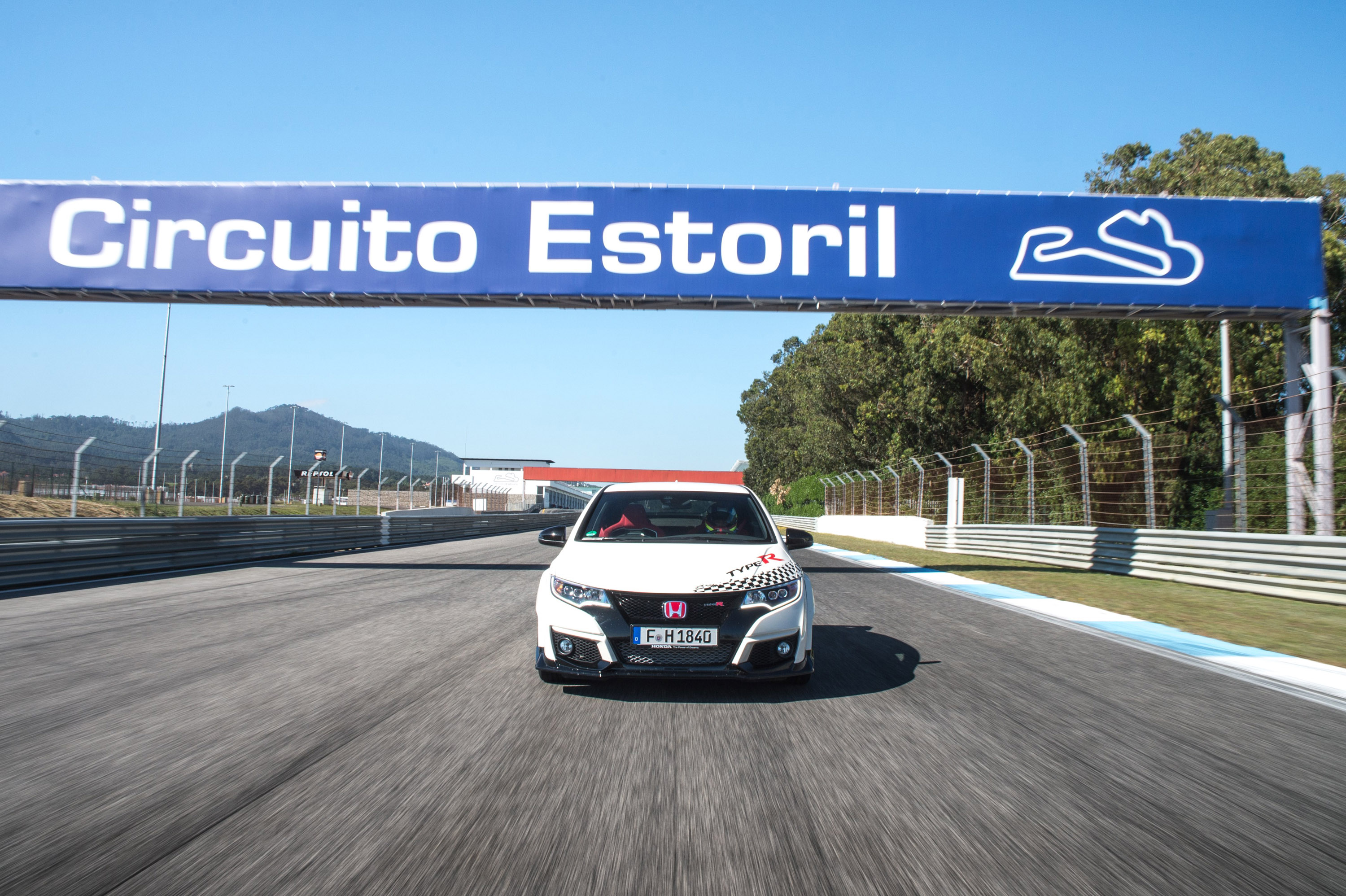 2015 Honda Civic Type R at famous race tracks