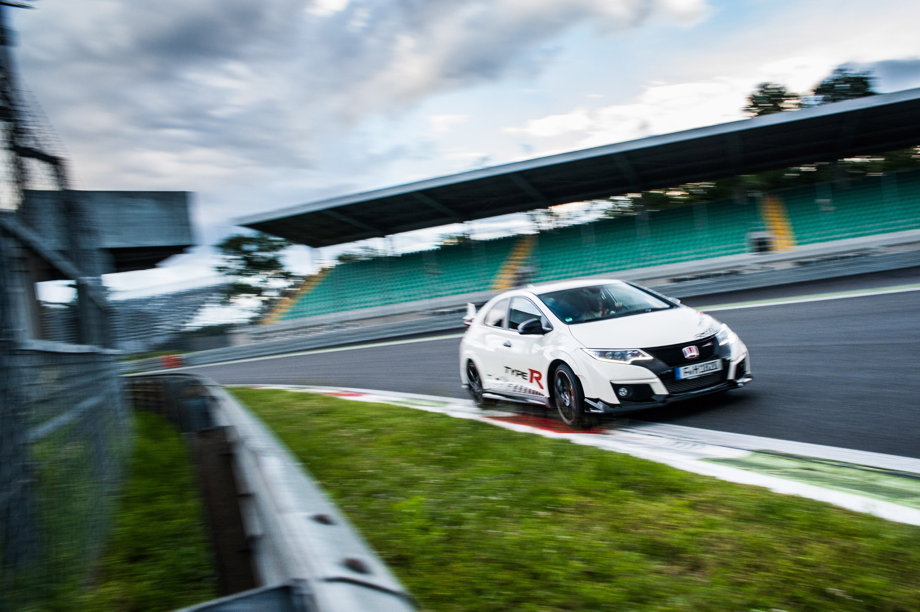 2015 Honda Civic Type R at famous race tracks