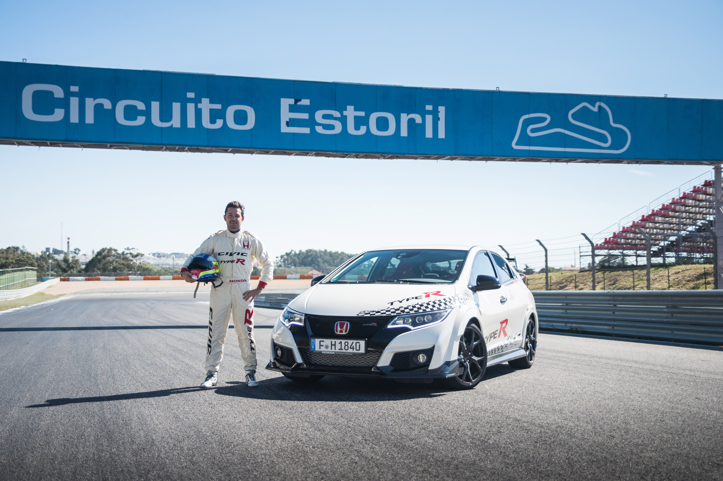 2015 Honda Civic Type R at famous race tracks