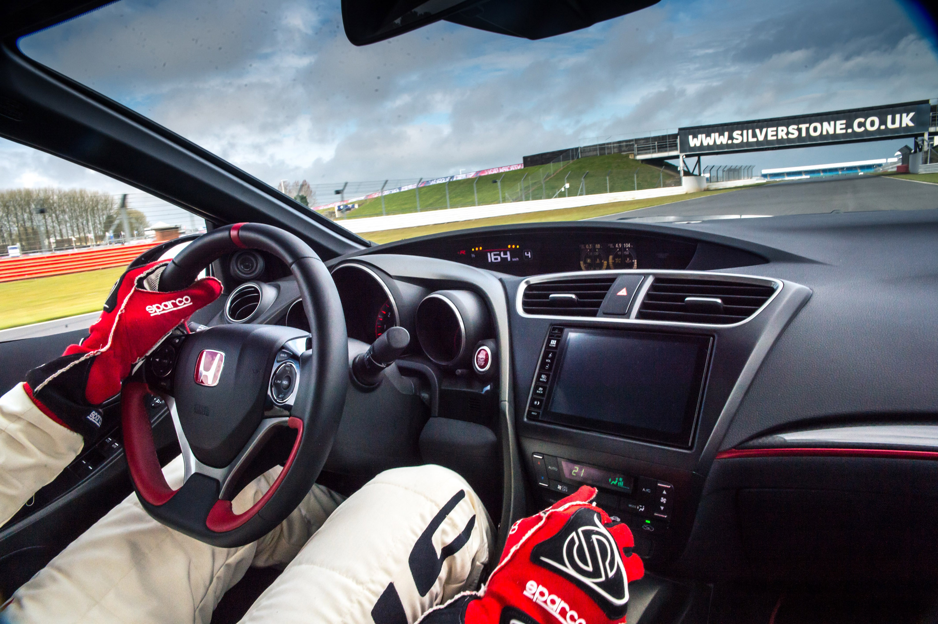 2015 Honda Civic Type R at famous race tracks