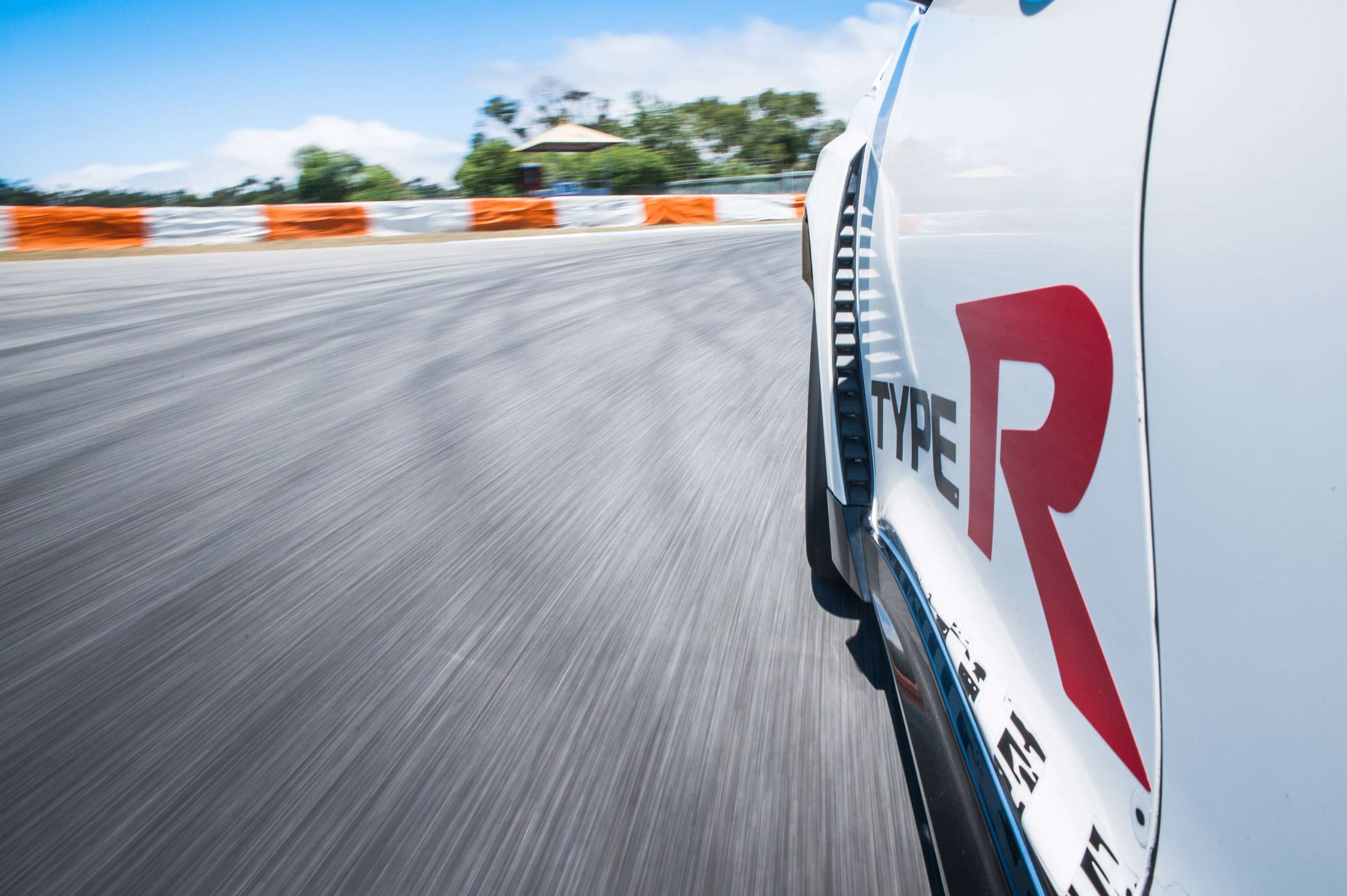 2015 Honda Civic Type R at famous race tracks