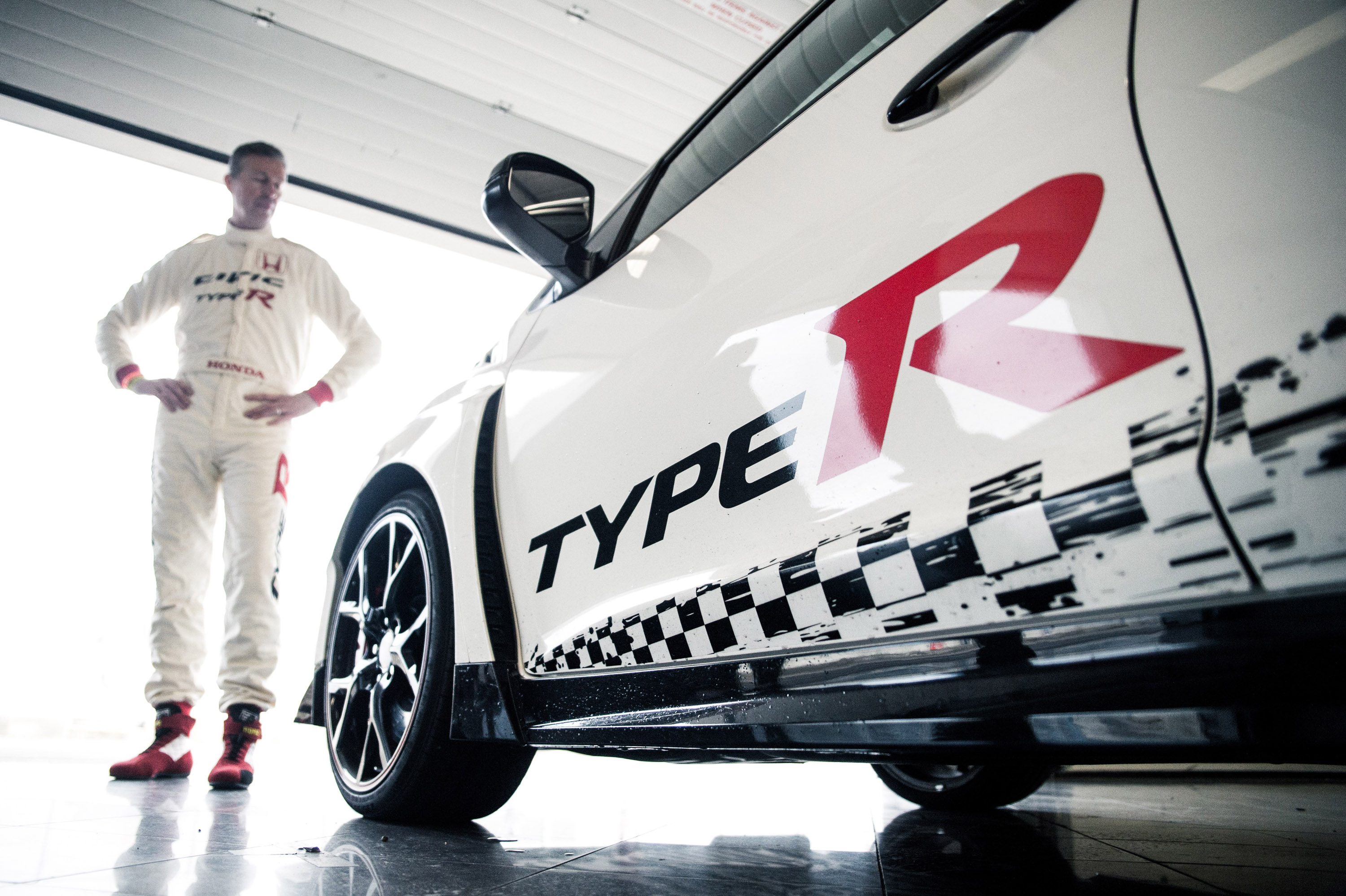 2015 Honda Civic Type R at famous race tracks