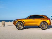2015 Infiniti FX with 32-inch wheels, 3 of 8