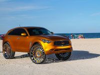 2015 Infiniti FX with 32-inch wheels