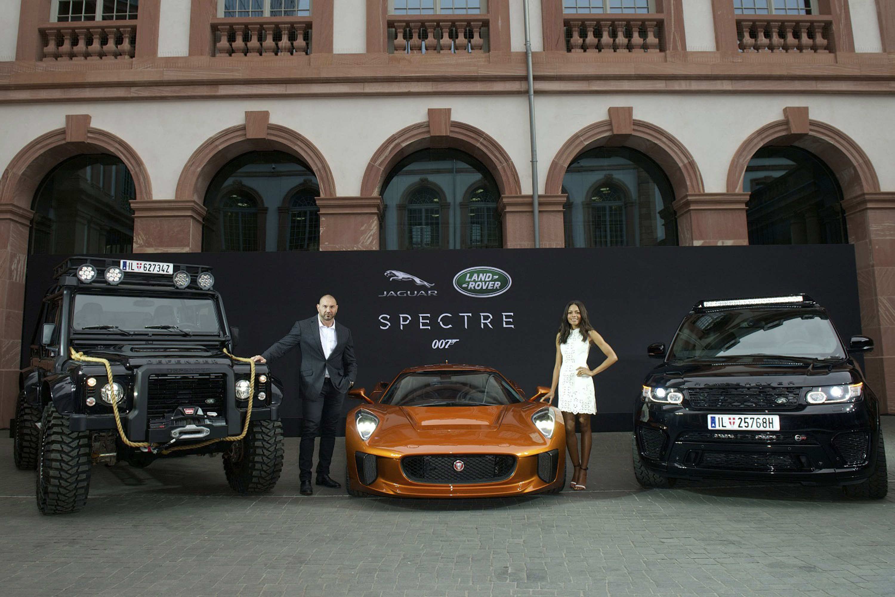 Jaguar Land Rover James Bond Spectre Cars