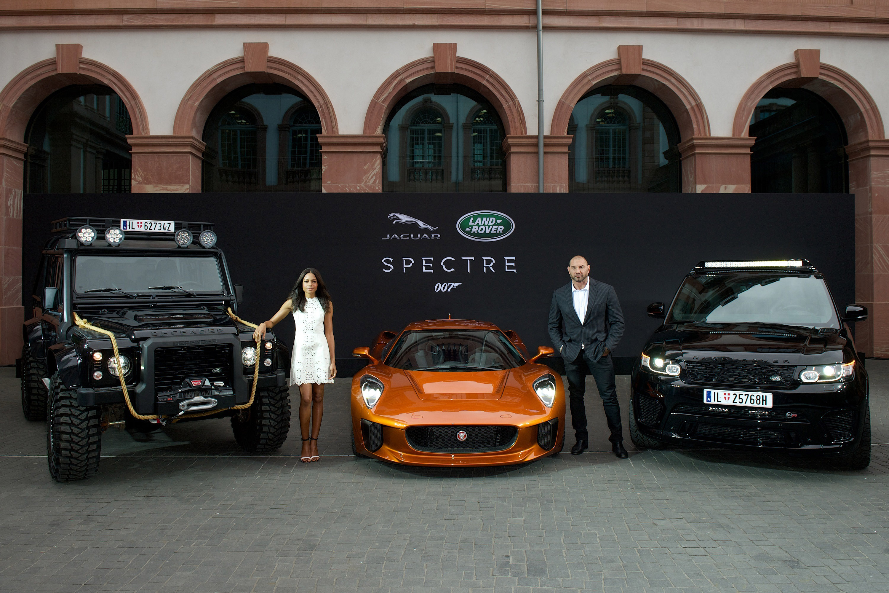 Jaguar Land Rover James Bond Spectre Cars