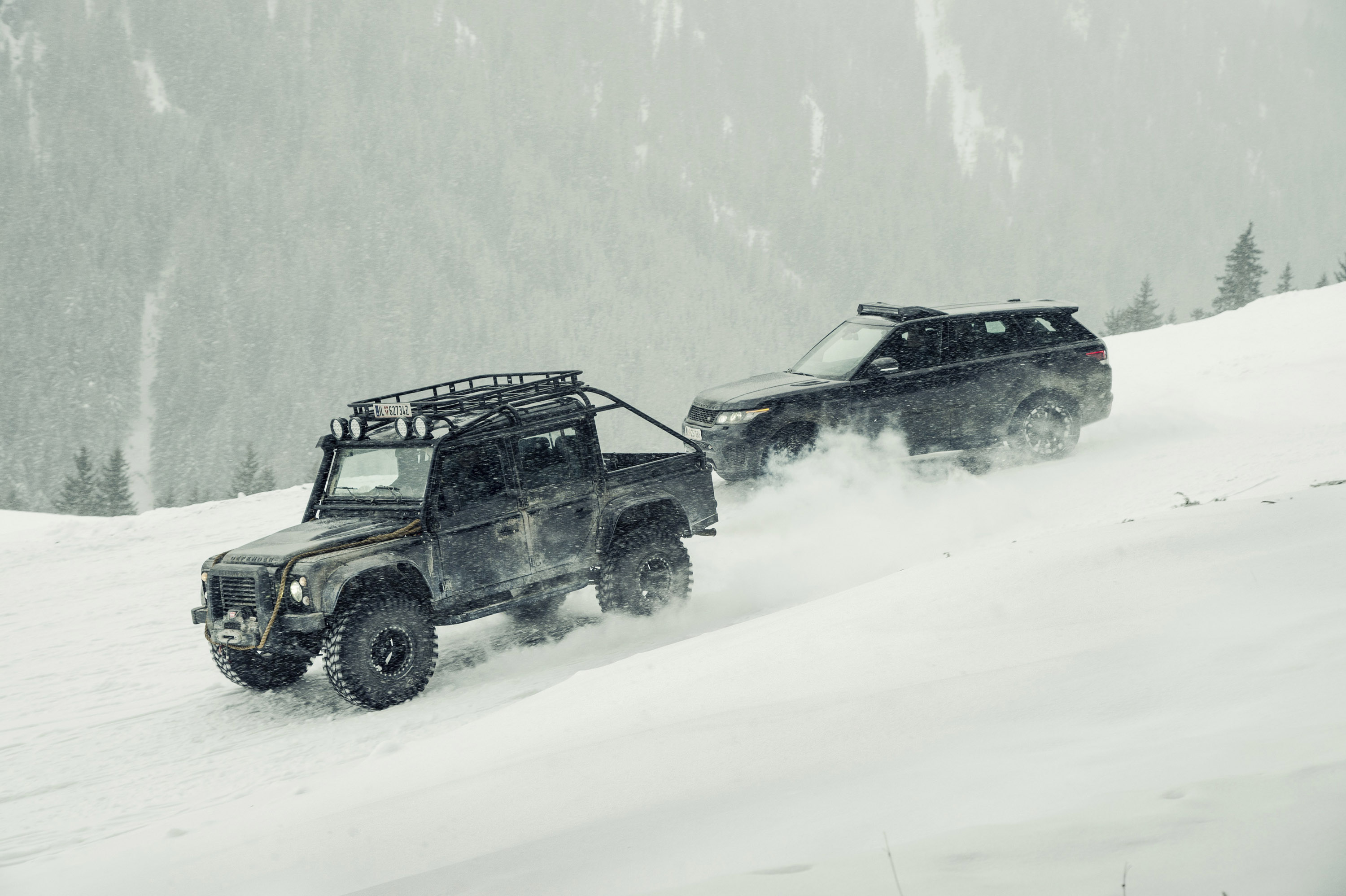 Jaguar Land Rover James Bond Spectre Cars