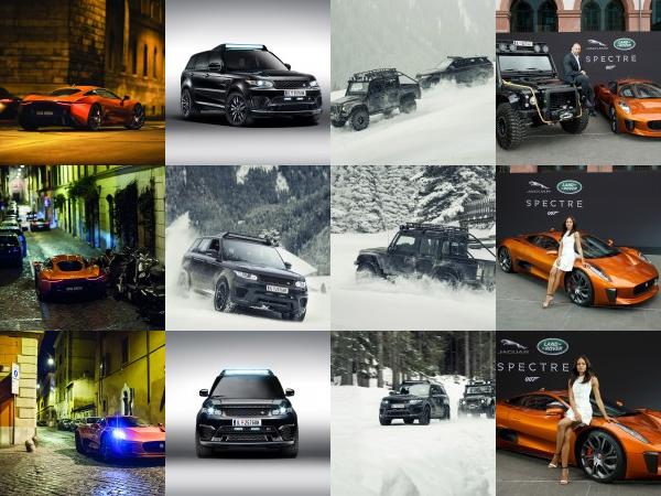 Jaguar Land Rover James Bond Spectre Cars (2015) - picture 13 of 36