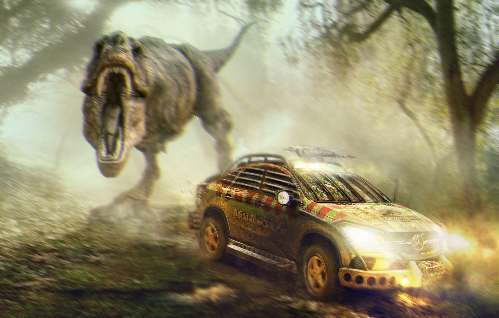 Jurassic Park Mercedes-Benz GLE 450 AMG Coupe