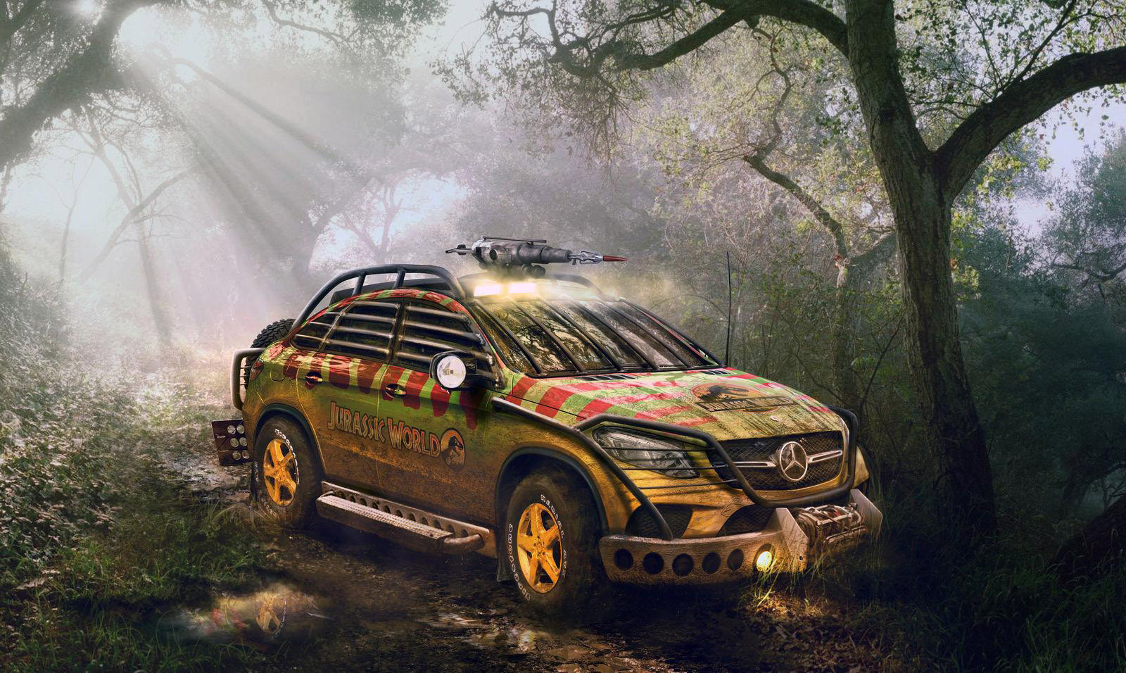 Jurassic Park Mercedes-Benz GLE 450 AMG Coupe