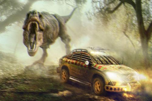 Jurassic Park Mercedes-Benz GLE 450 AMG Coupe (2015) - picture 1 of 3