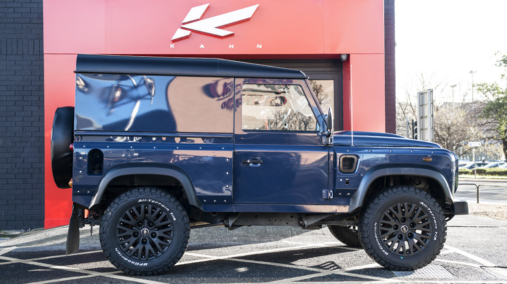 Kahn Land Rover Defender Hard Top CWT in Tamar Blue