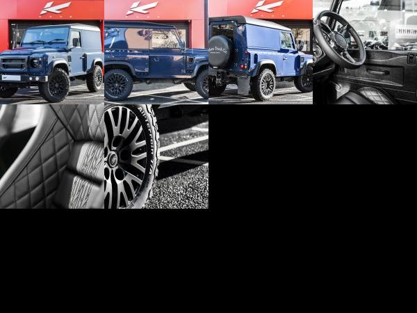 Kahn Land Rover Defender Hard Top CWT in Tamar Blue (2015) - picture 1 of 6