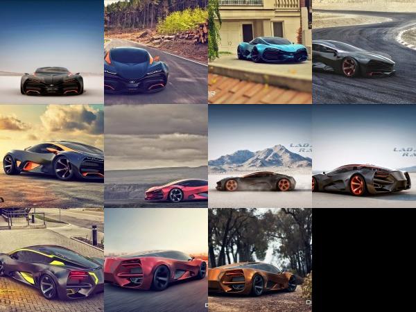 Lada Raven Supercar Concept (2015) - picture 1 of 11