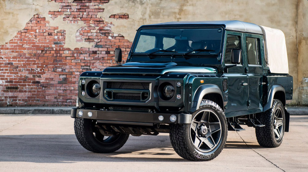 Kahn Reveals Rover Defender 110 Double Cab Up CWT