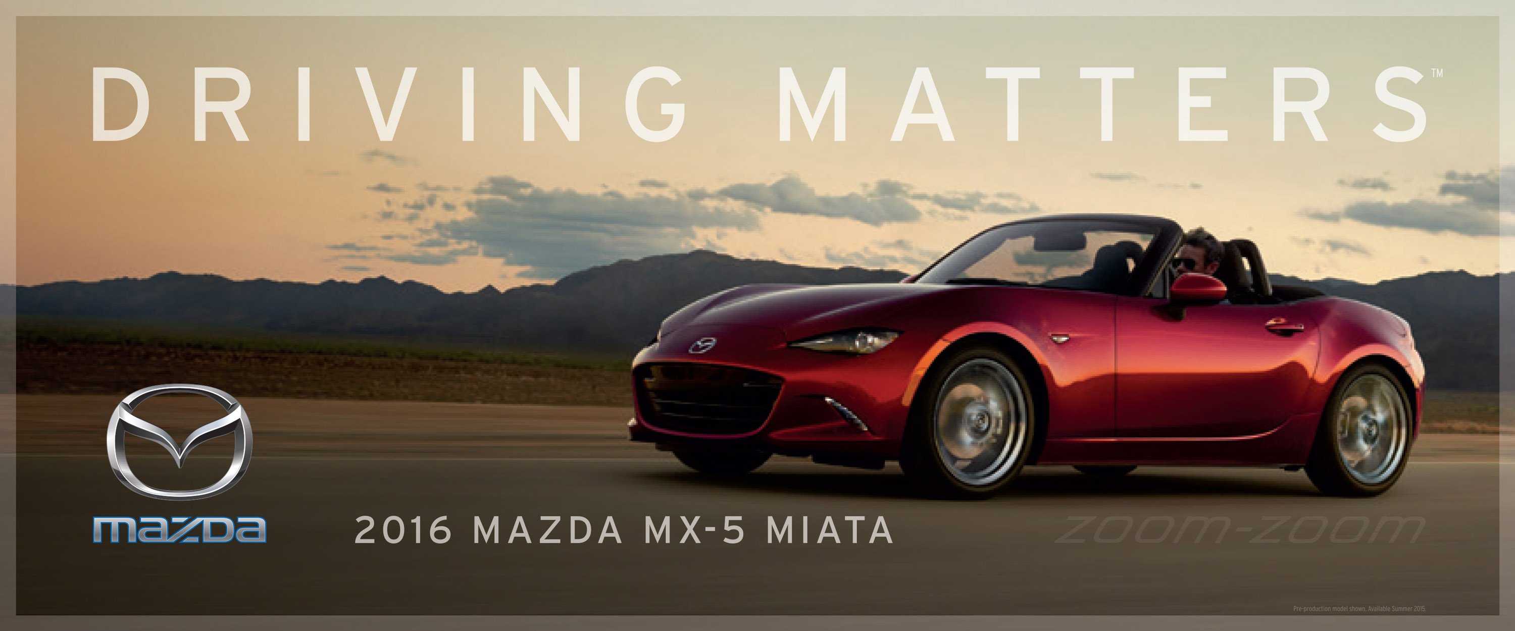 Mazda Drive Matters Campaign