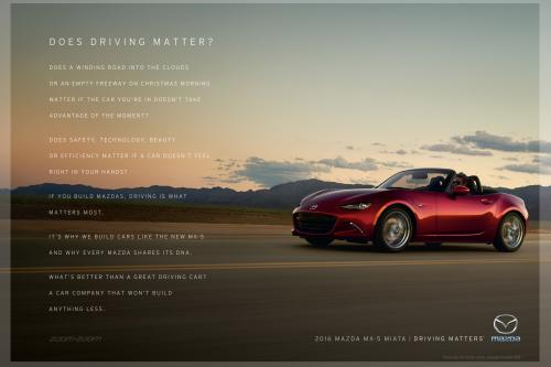 Mazda Drive Matters Campaign (2015) - picture 1 of 5
