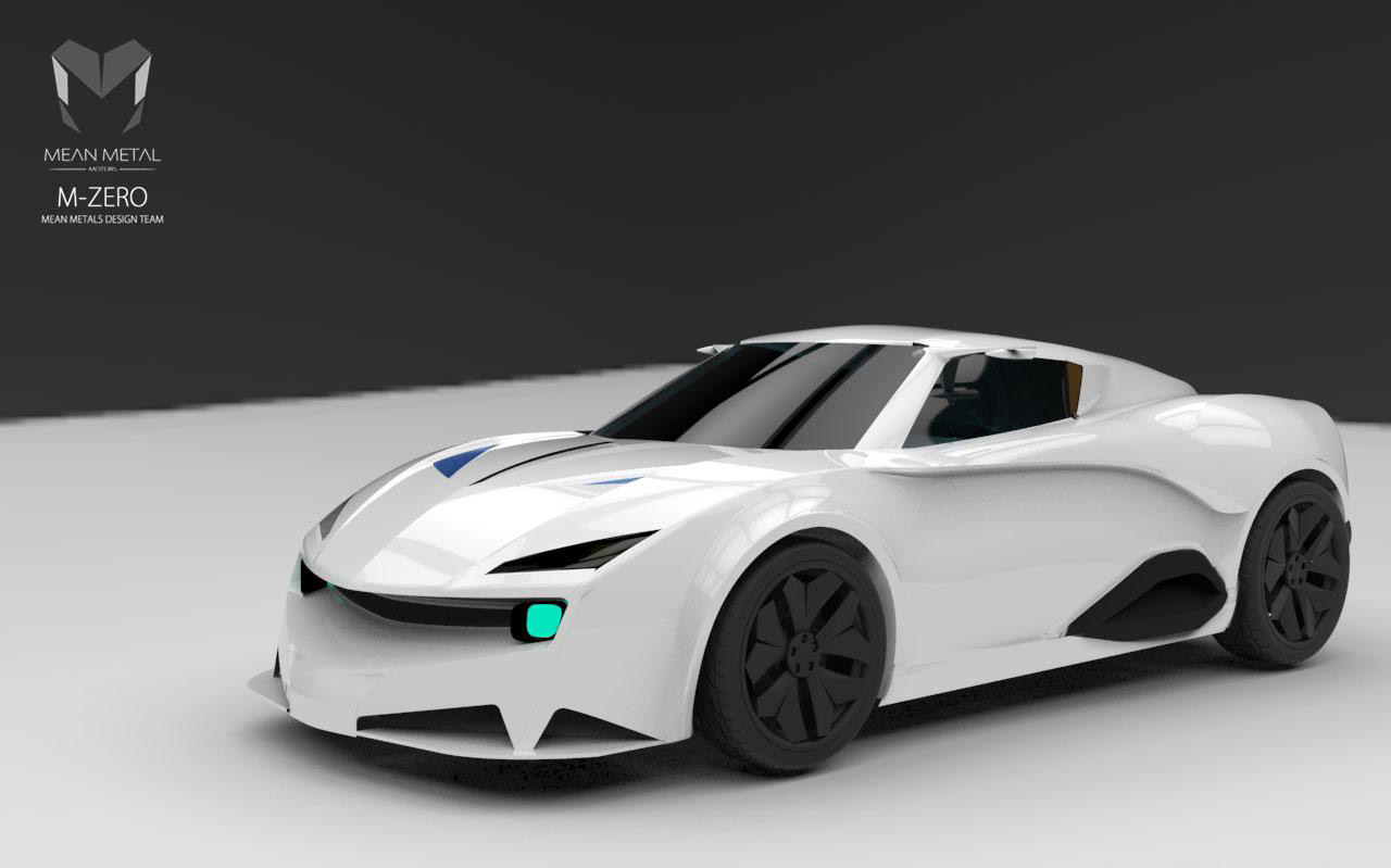 Mean Metals M-Zero Supercar