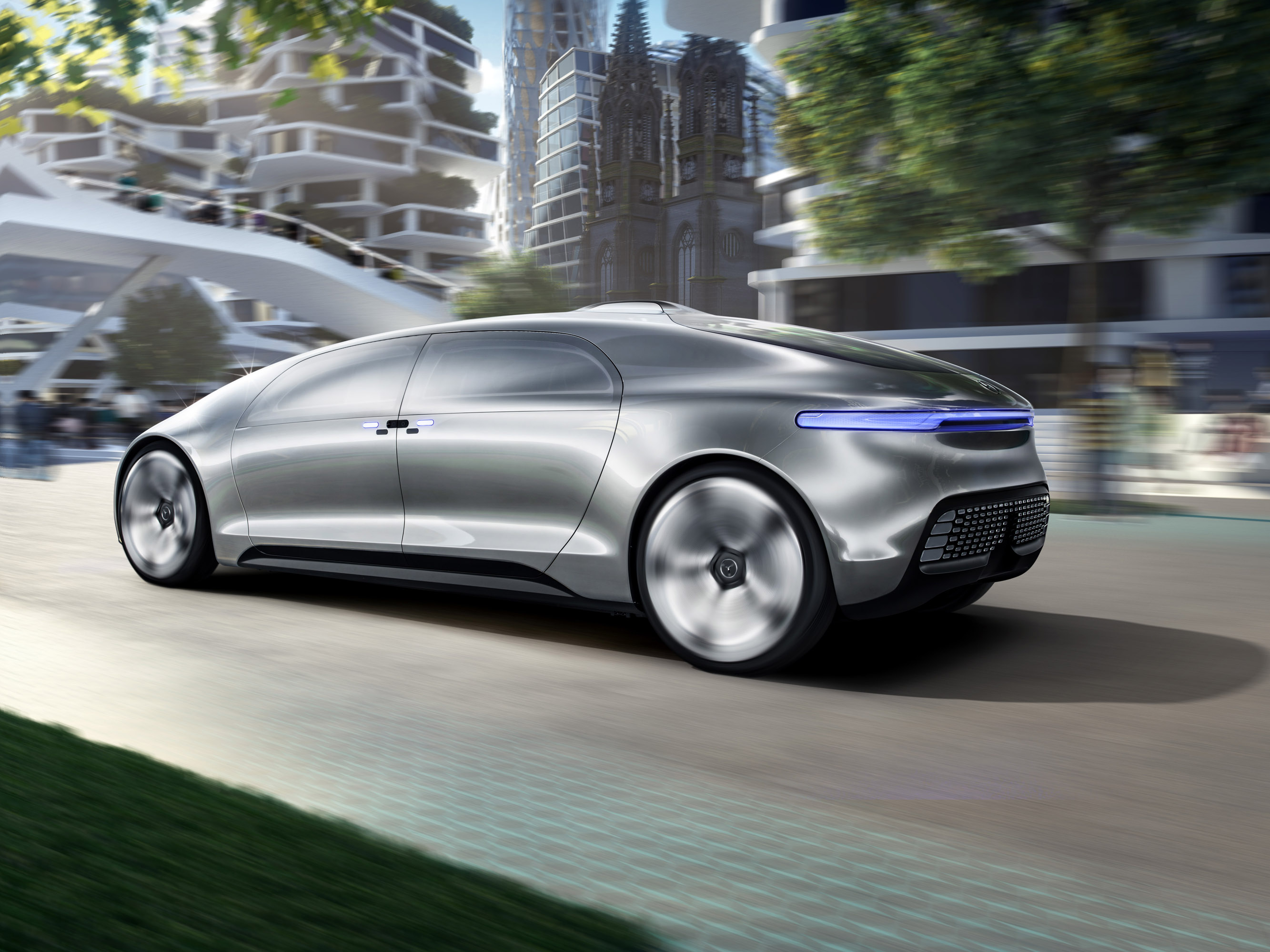 Mercedes Benz F 015 Luxury in Motion concept