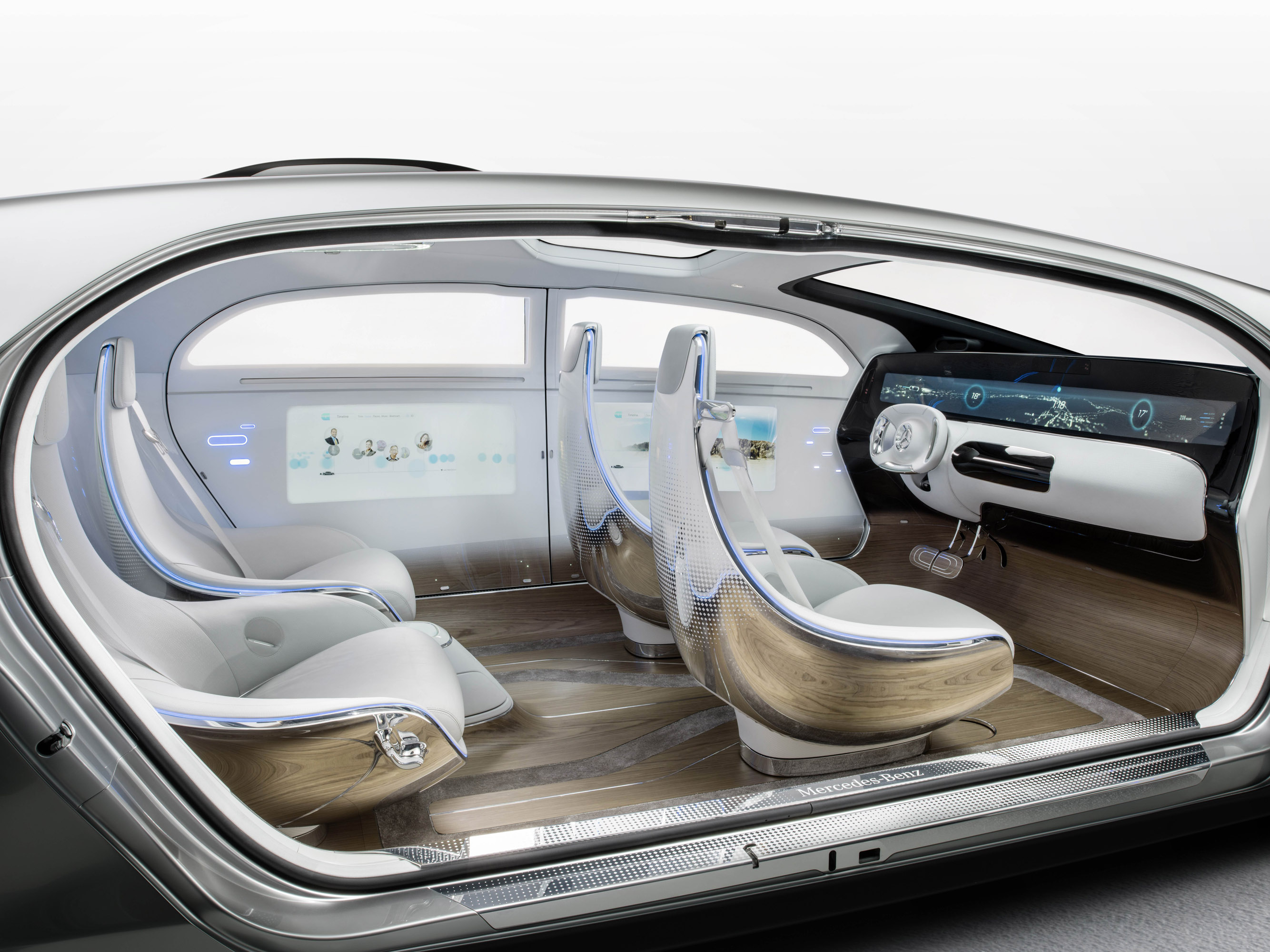 Mercedes Benz F 015 Luxury in Motion concept