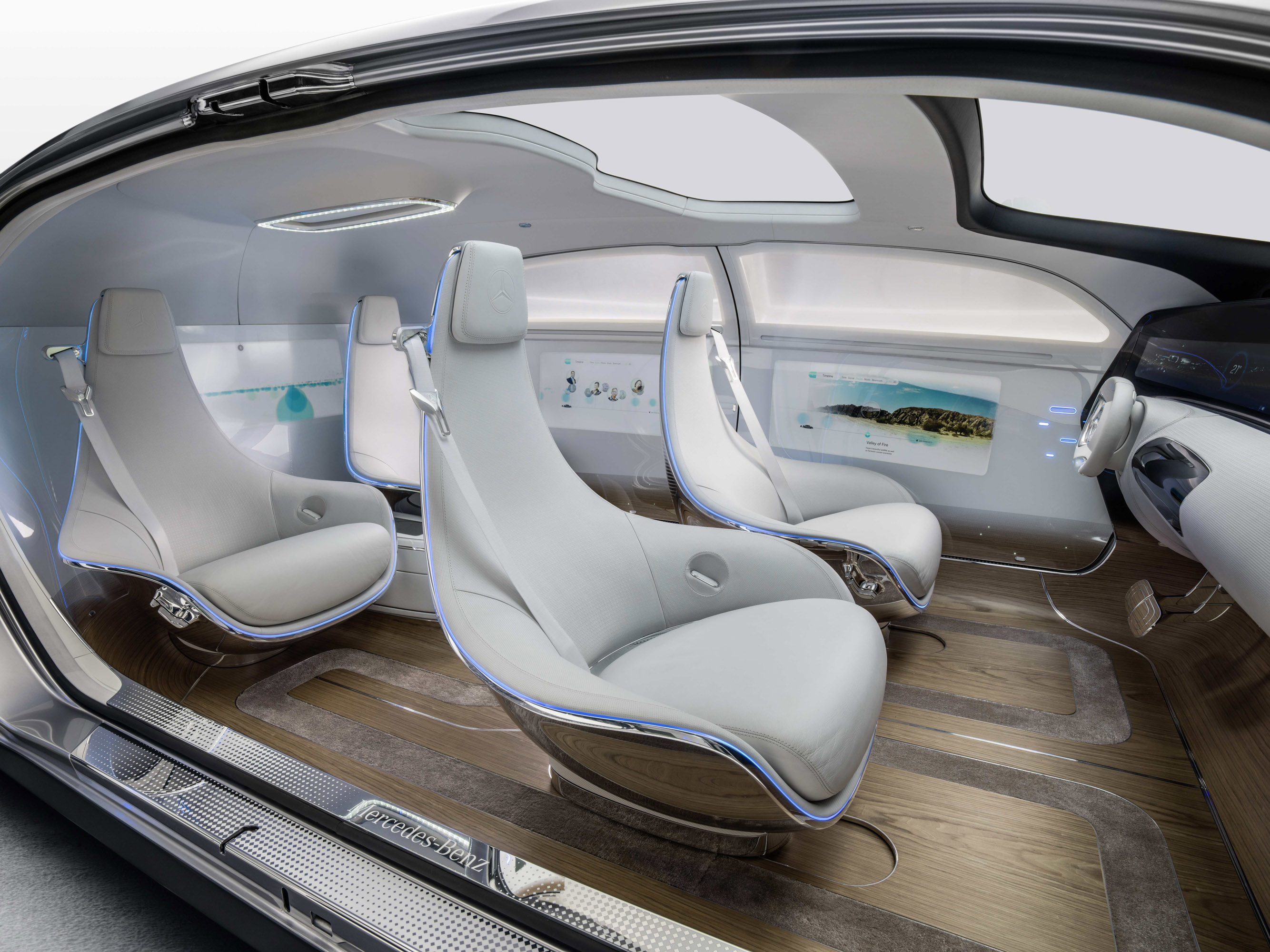 Mercedes Benz F 015 Luxury in Motion concept