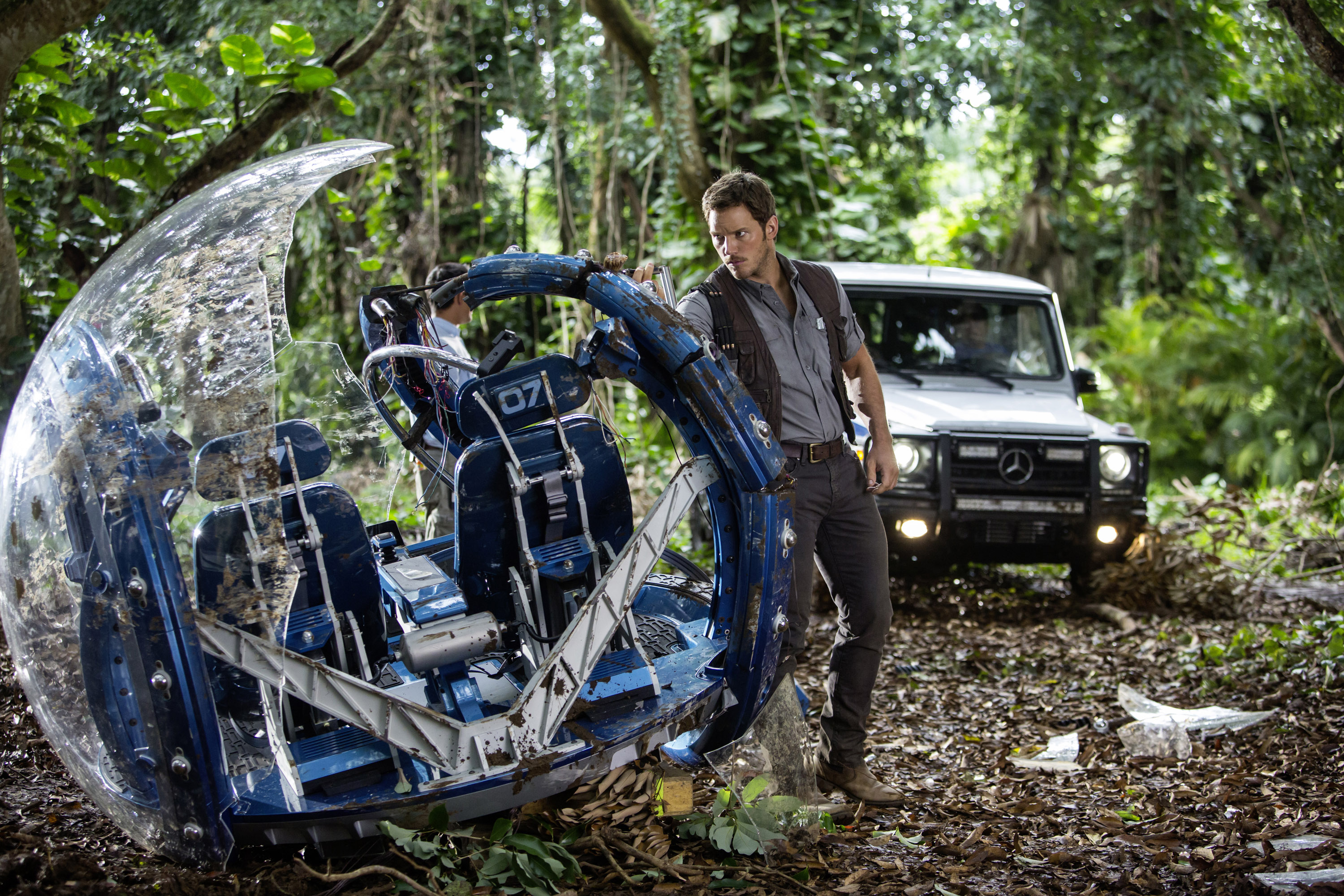 Mercedes-Benz Vehicles in Jurassic World